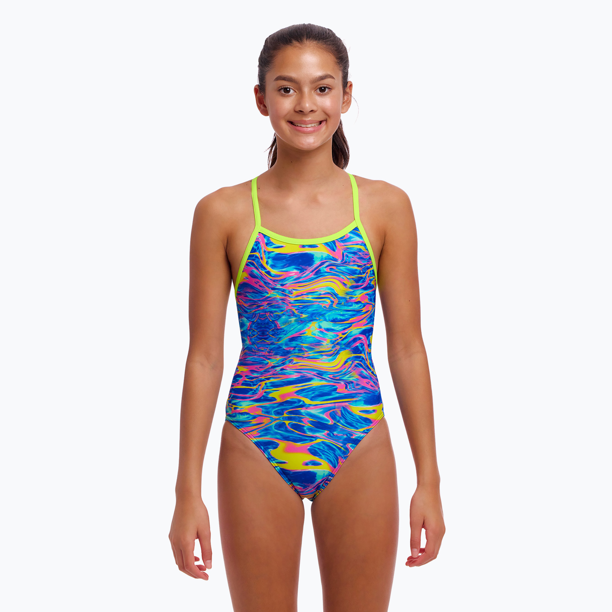 Children's one-piece swimsuit Funkita Single Strap One Piece stir crazy (8 AUS)