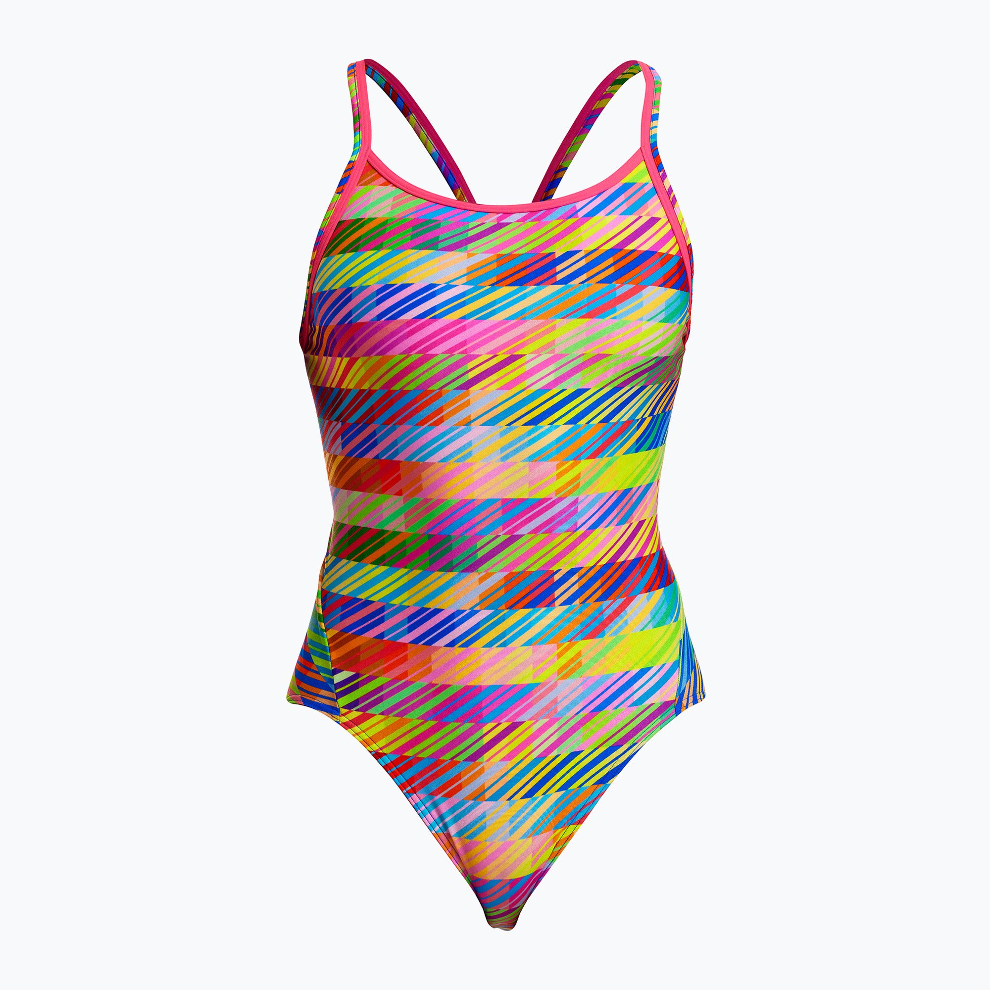 Детски бански костюм от една част Funkita Diamond Back One Piece static stack