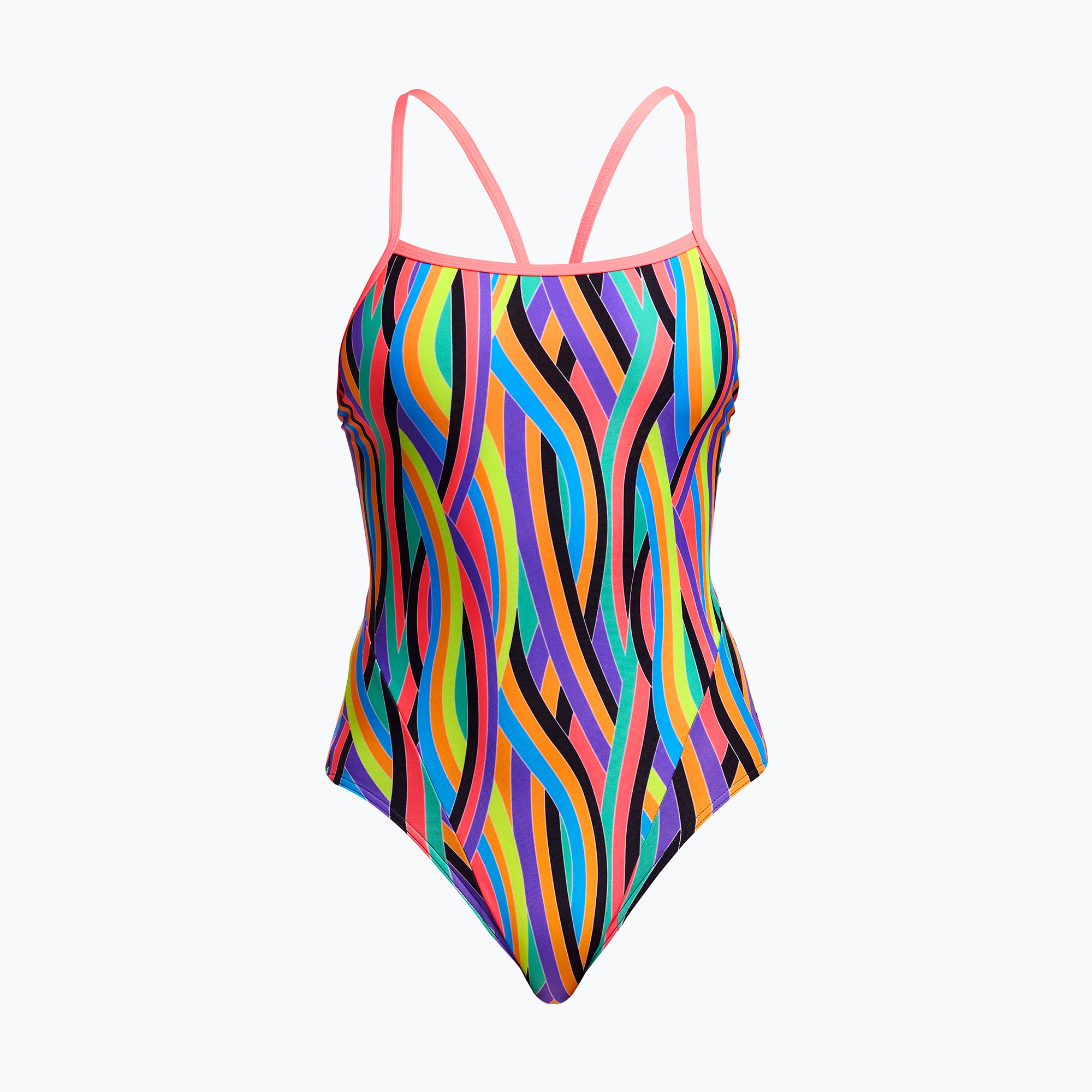 Дамски бански Funkita Single Strap One Piece Curl