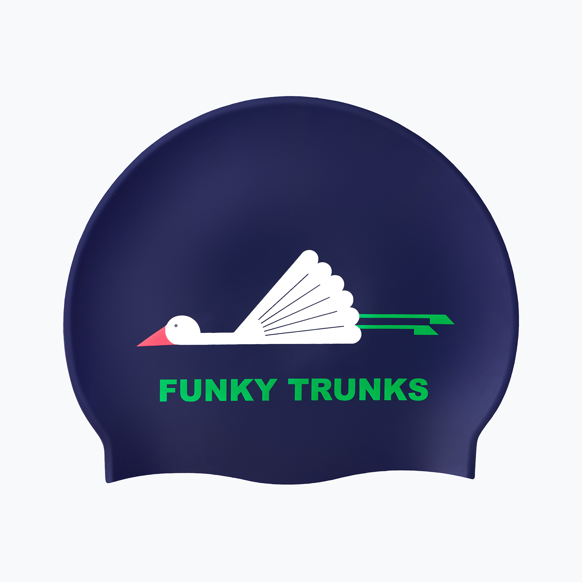 Силиконова шапка за плуване Funky Trunks със седяща патица