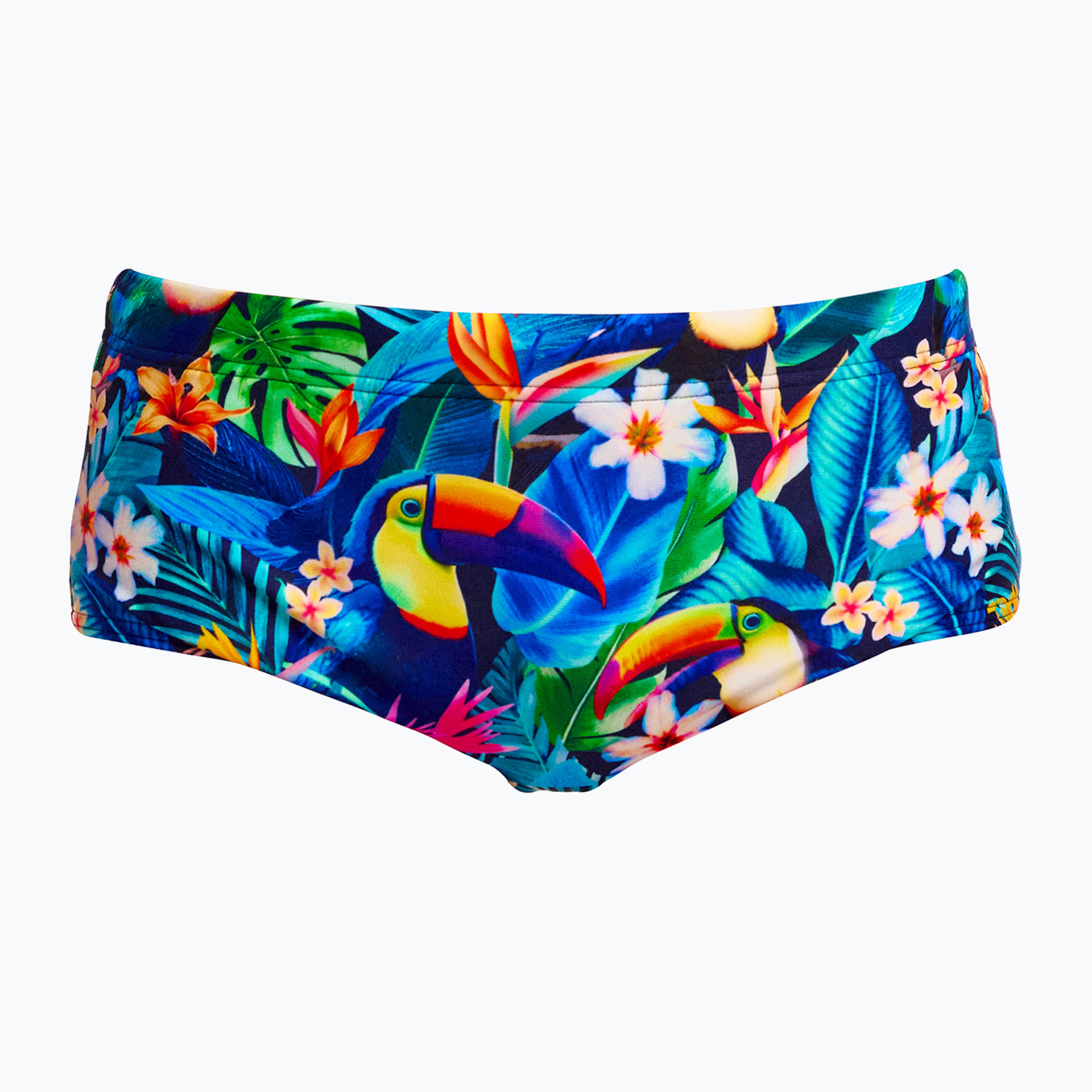 Детски боксерки за плуване Funky Trunks Sidewinder Trunks birdie wordie