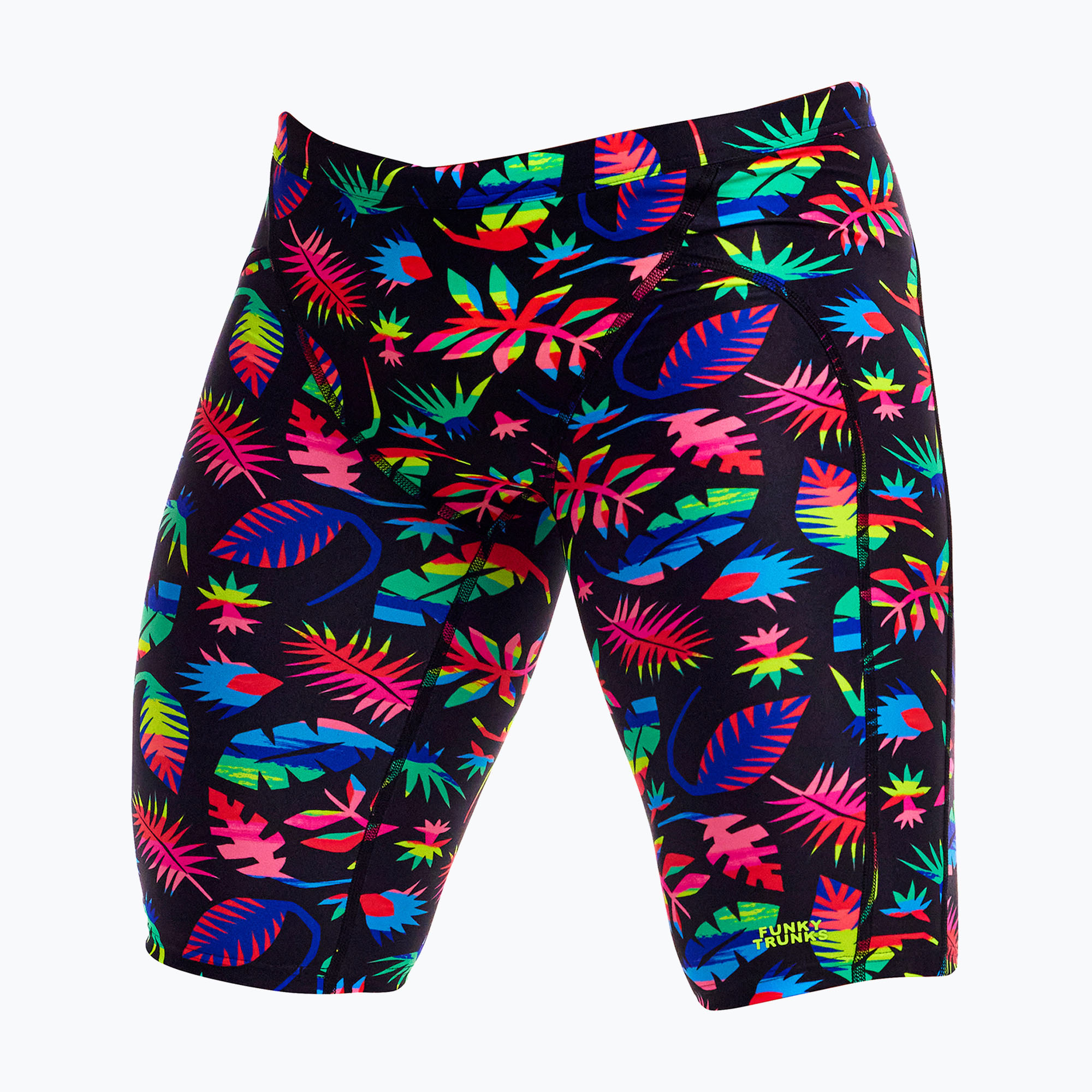 Мъжки шорти за плуване тип клин Funky Trunks Training Jammers lost leaf