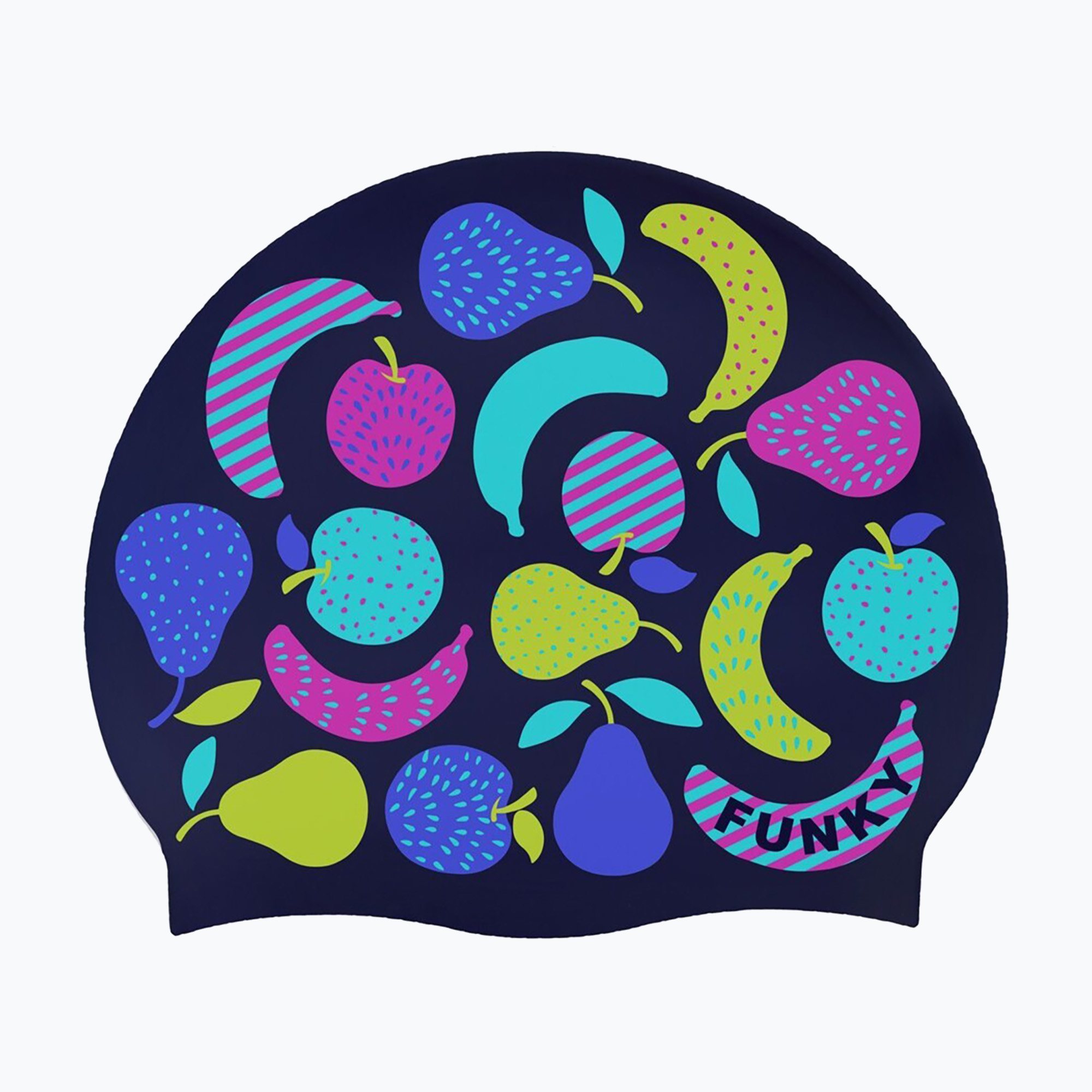 Шапка за плуване Funky Silicone fruit salad