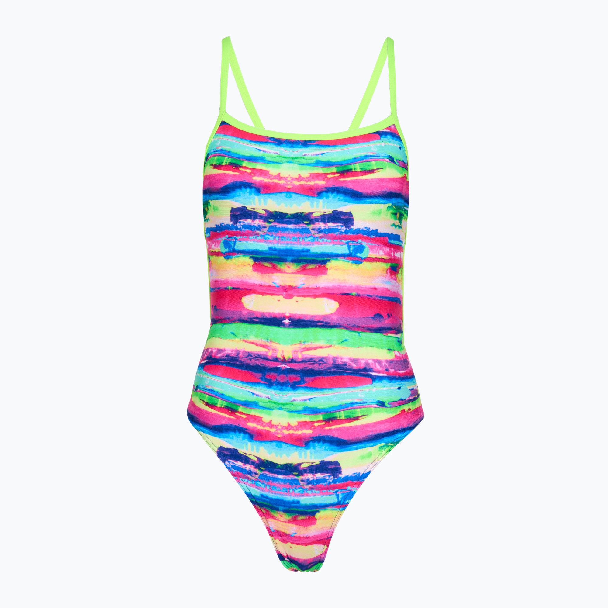 Jednodielne plavky Funkita Single Strength One piece paint patch