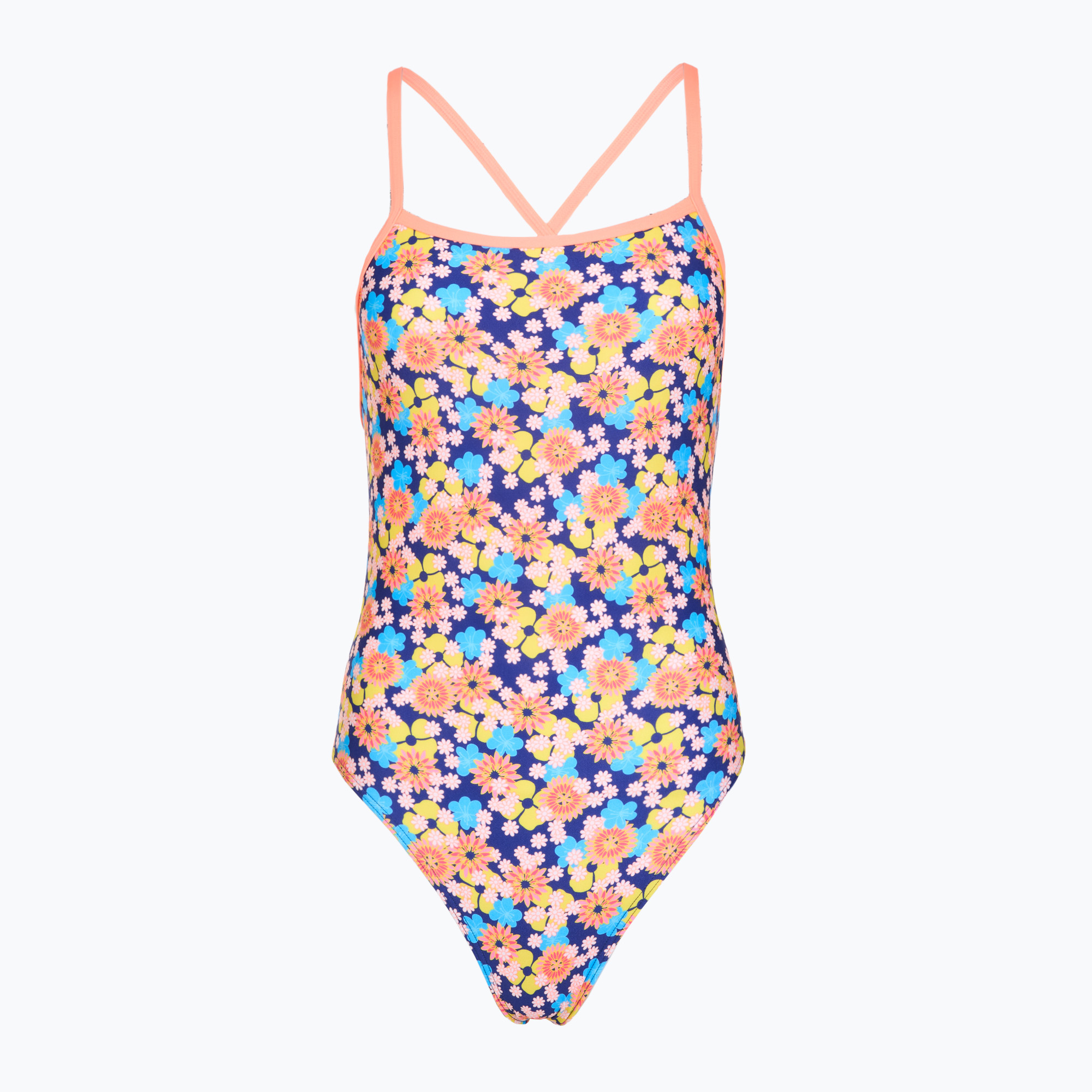 Дамски цял бански костюм Funkita Tie Me Tight One Piece killer flowers
