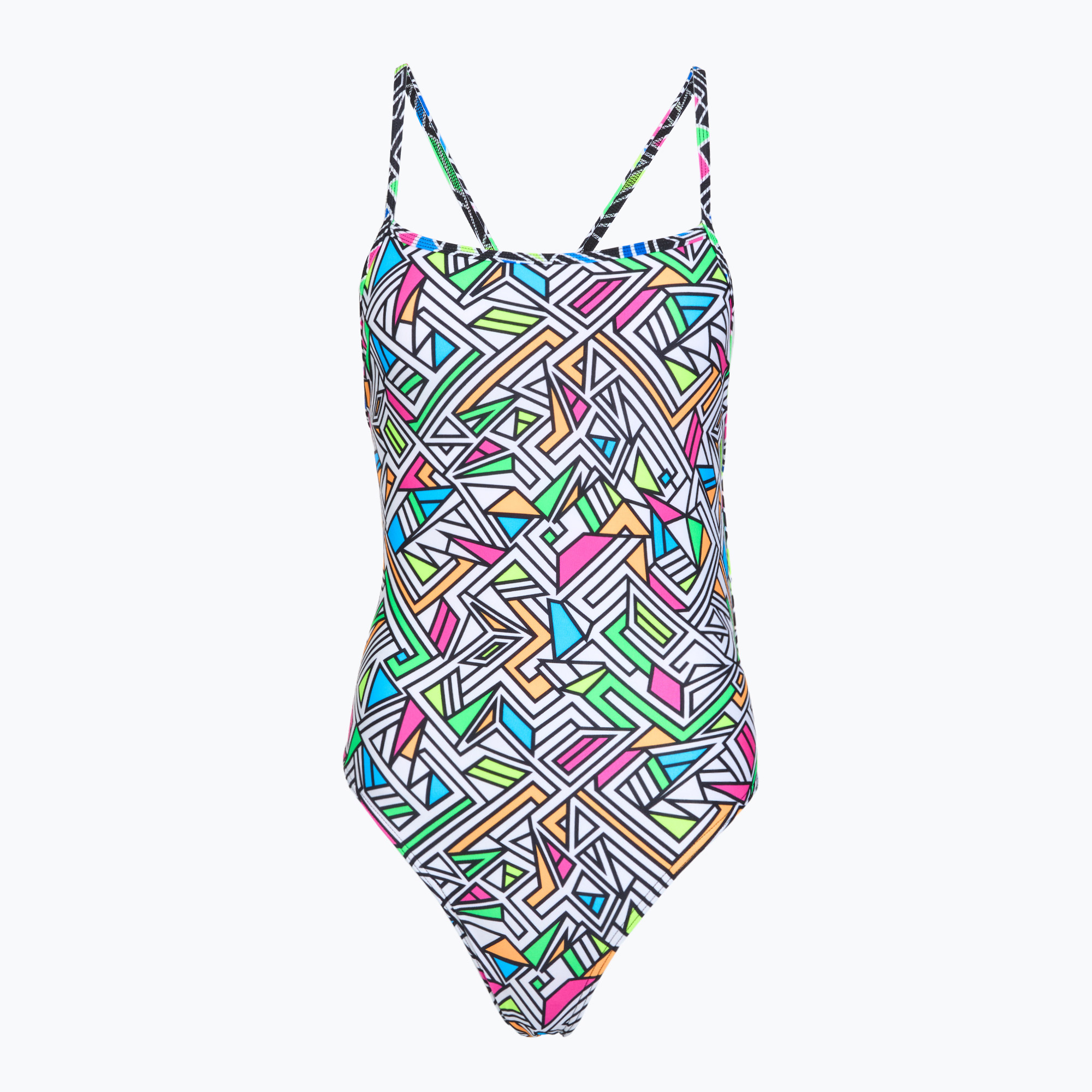 Дамски цял бански костюм Funkita Single Strength One Piece bitsy boss