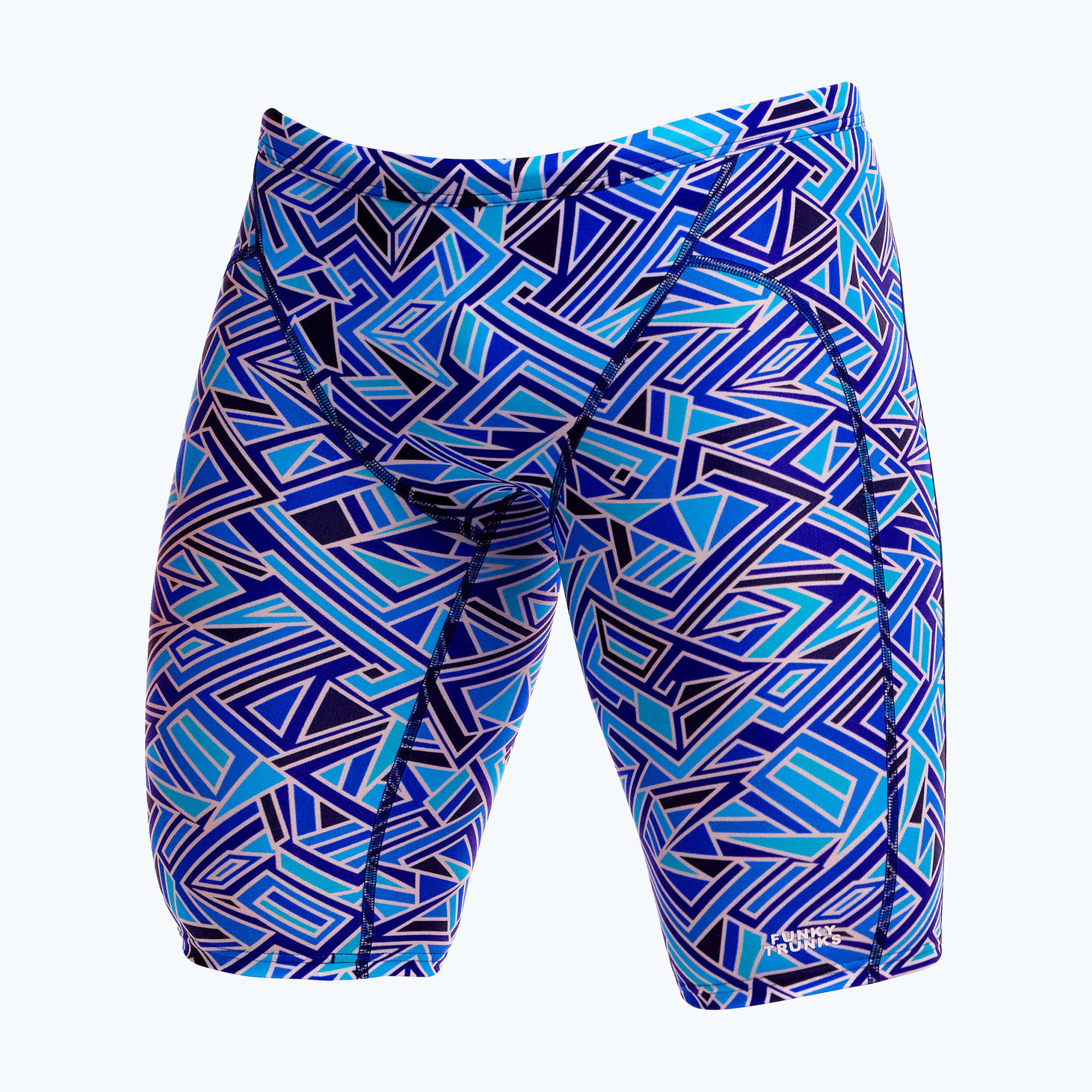 Мъжки плувни джамери Funky Trunks Training Jammers blue bits