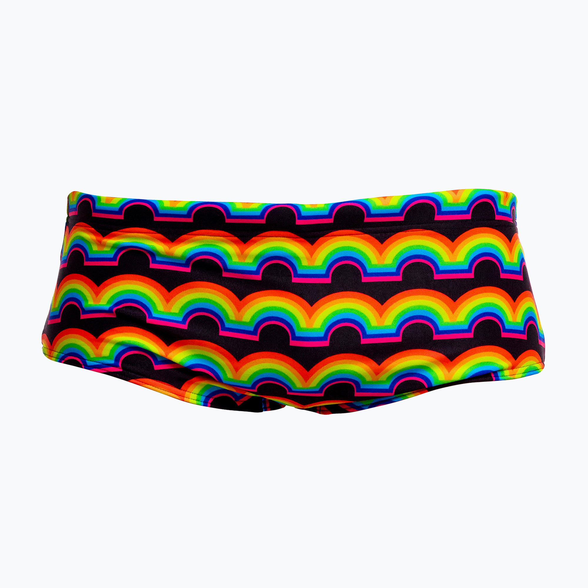 Мъжки плувни боксерки Funky Trunks Sidewinder Trunks rainbowie