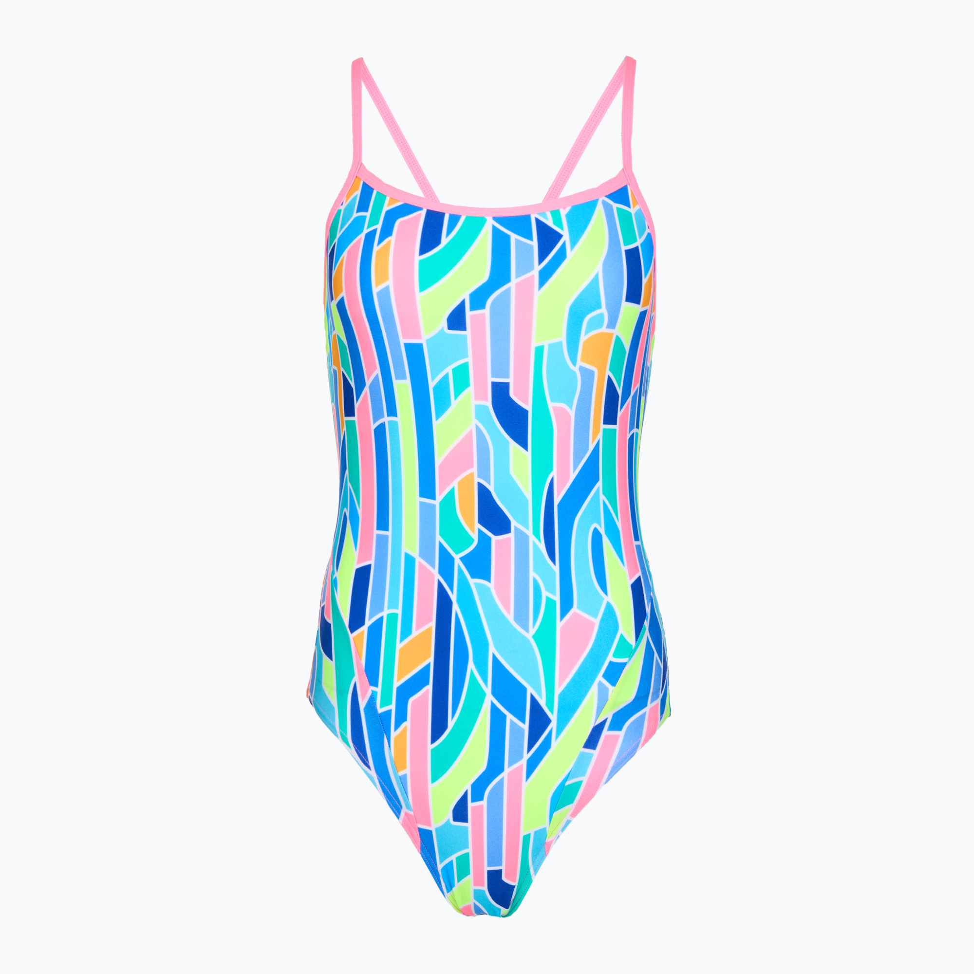 Дамски цял бански костюм Funkita Single Strap One Piece pillared