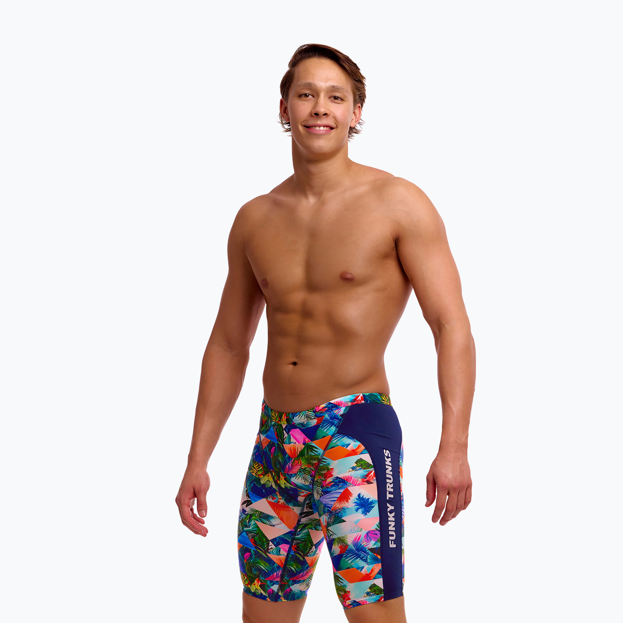 Jammere de înot pentru bărbați Funky Trunks Training Jammers palm prism