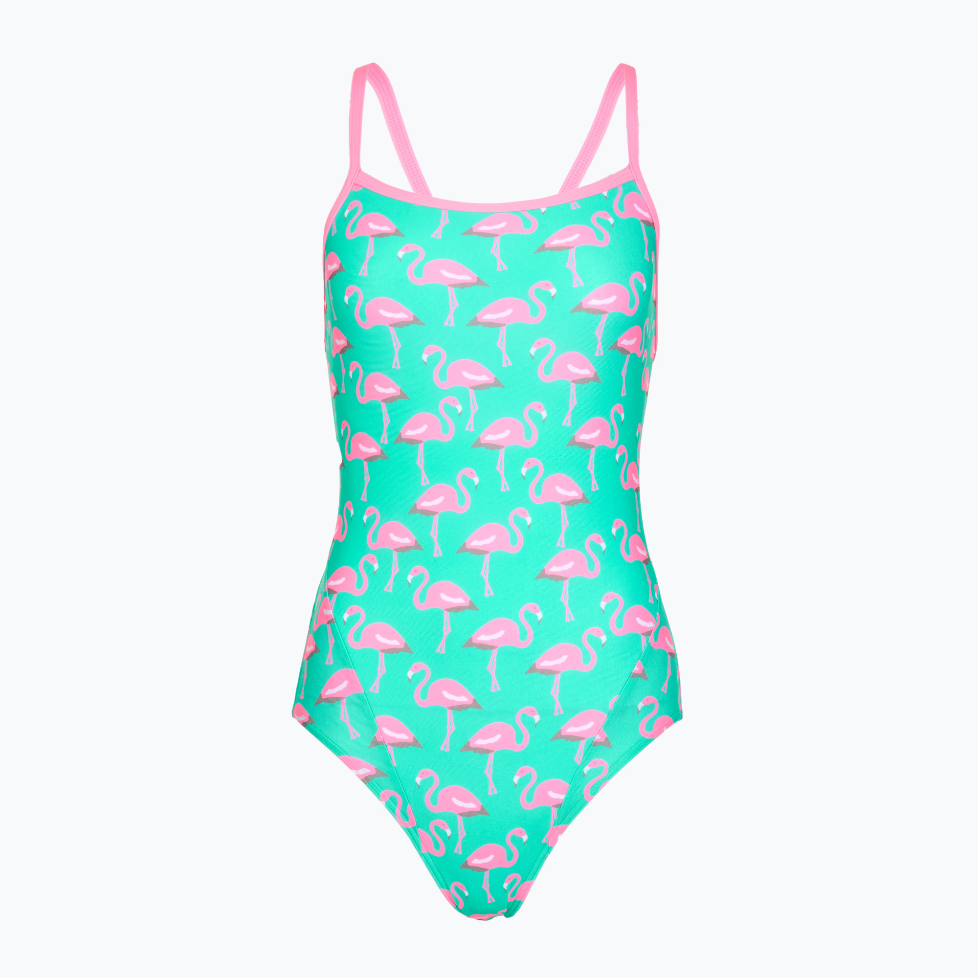Дамски цял бански костюм Funkita Single Strap One Piece go flamingo!