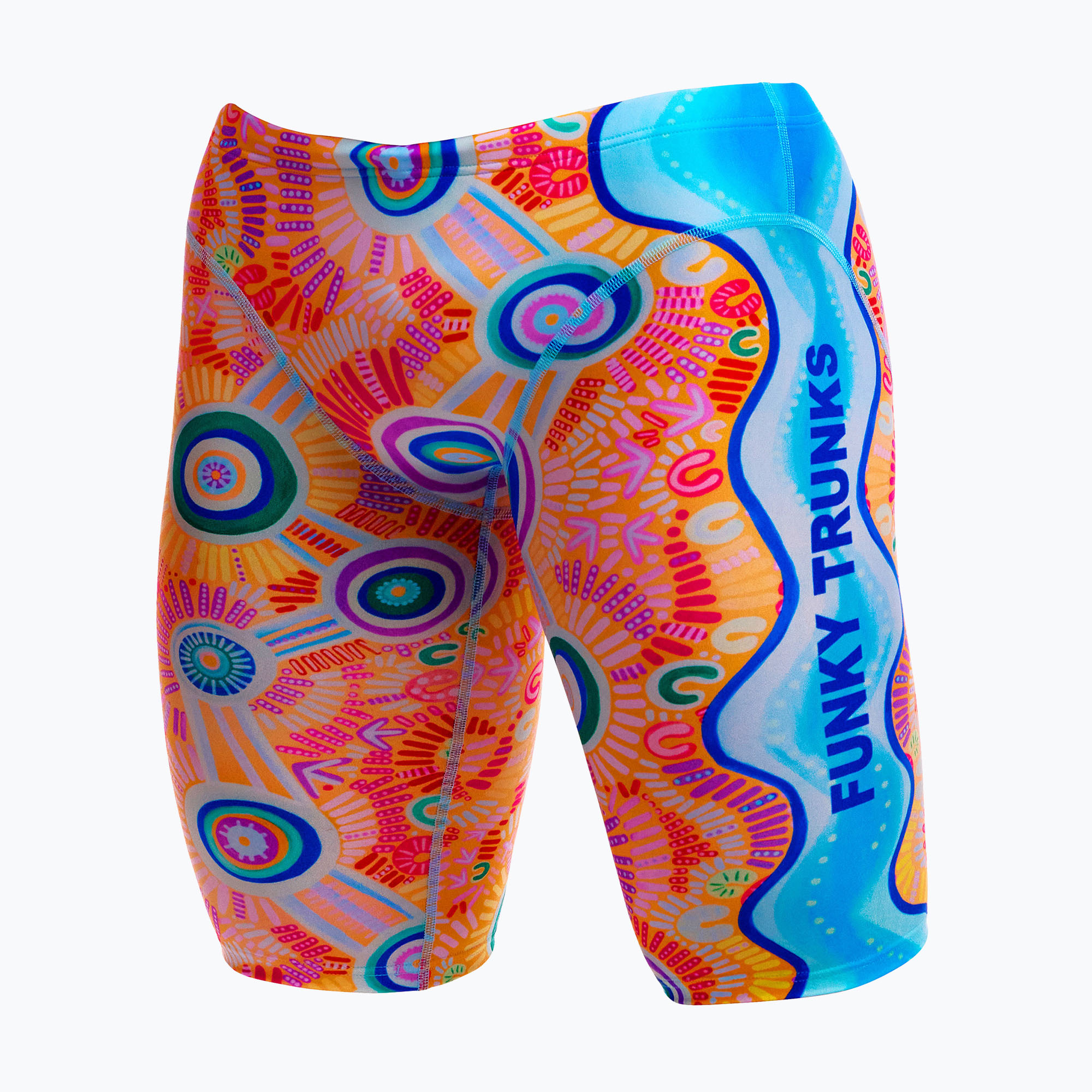 Мъжки плувни джамери Funky Trunks Fast Training Jammer kulin colour