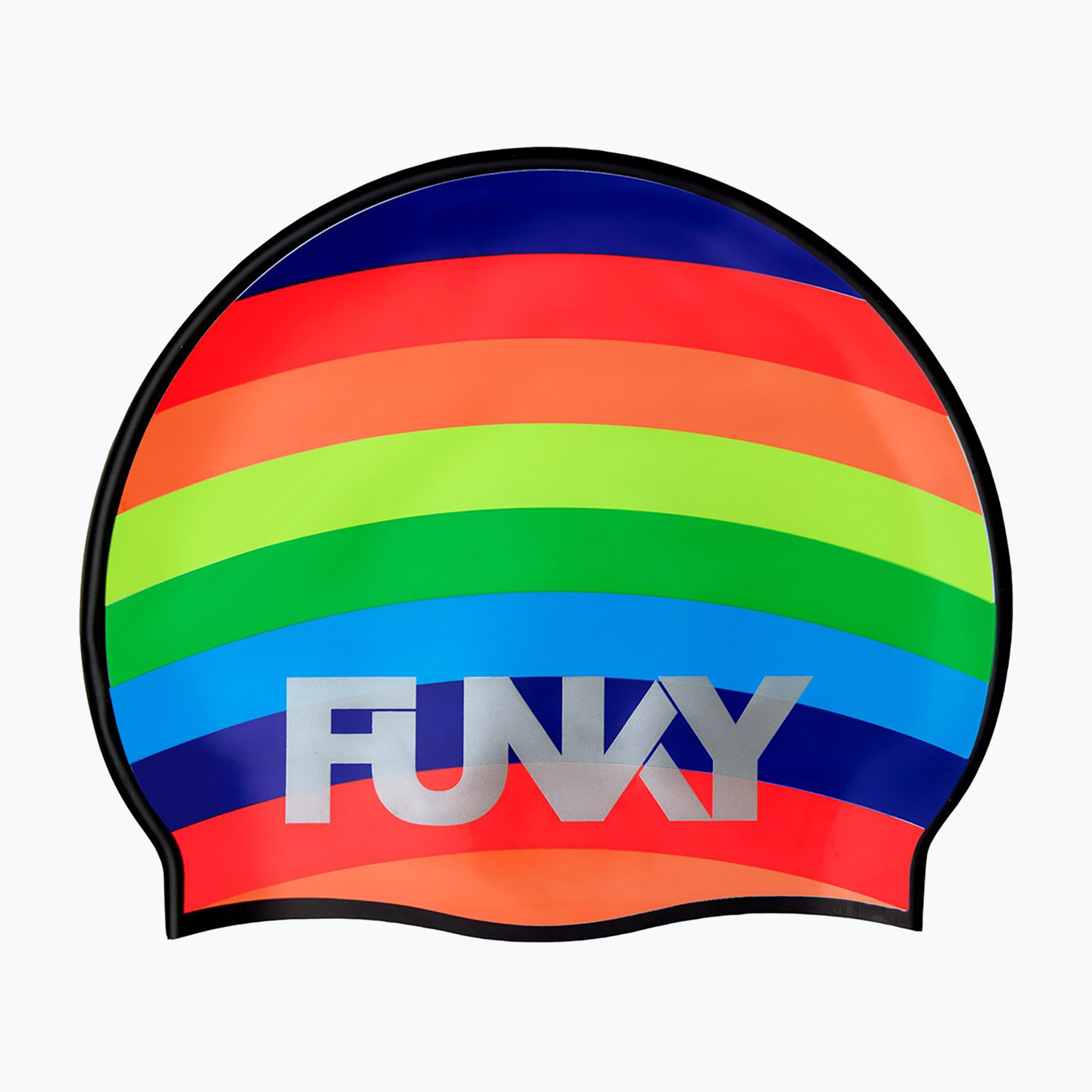 Плувна шапка Funky Silicone rainbow