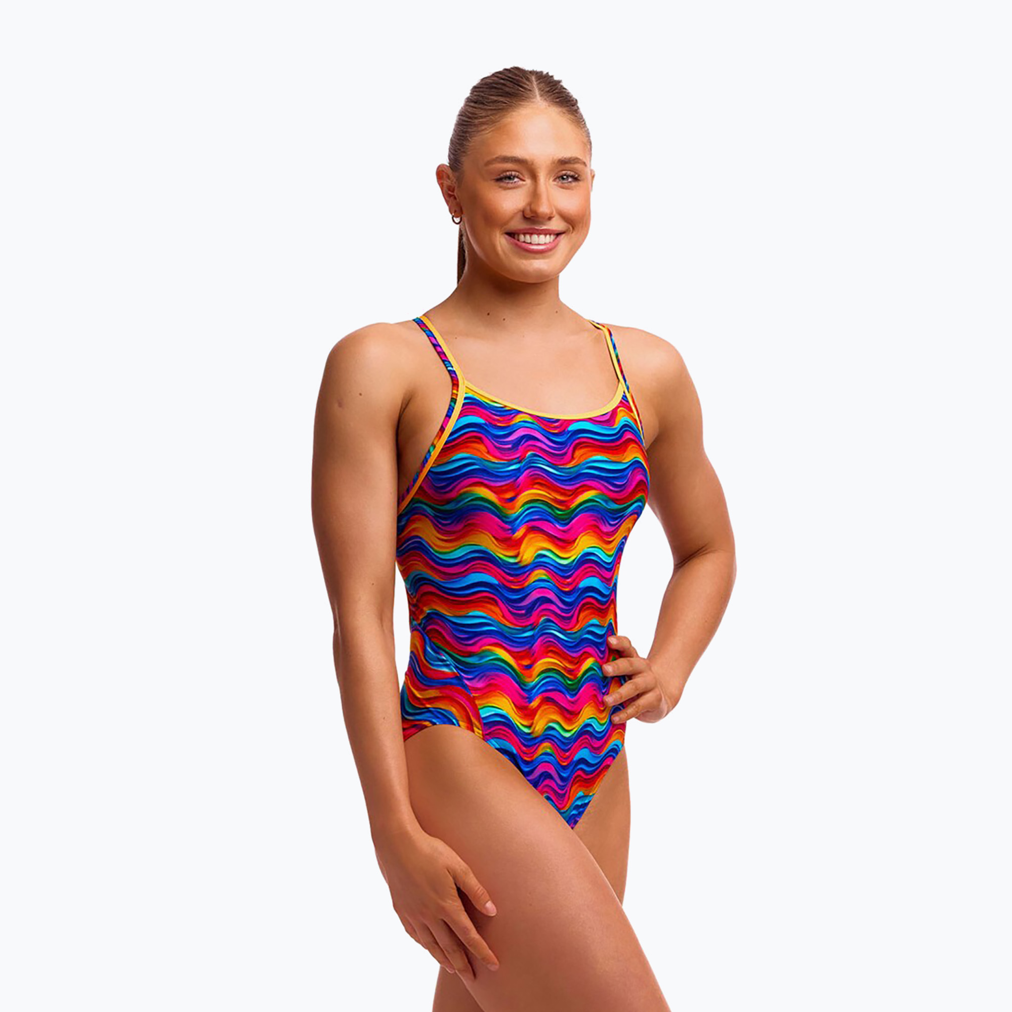 Costum de baie întreg pentru femei Funkita Diamond Back One pieces plastic fantastic