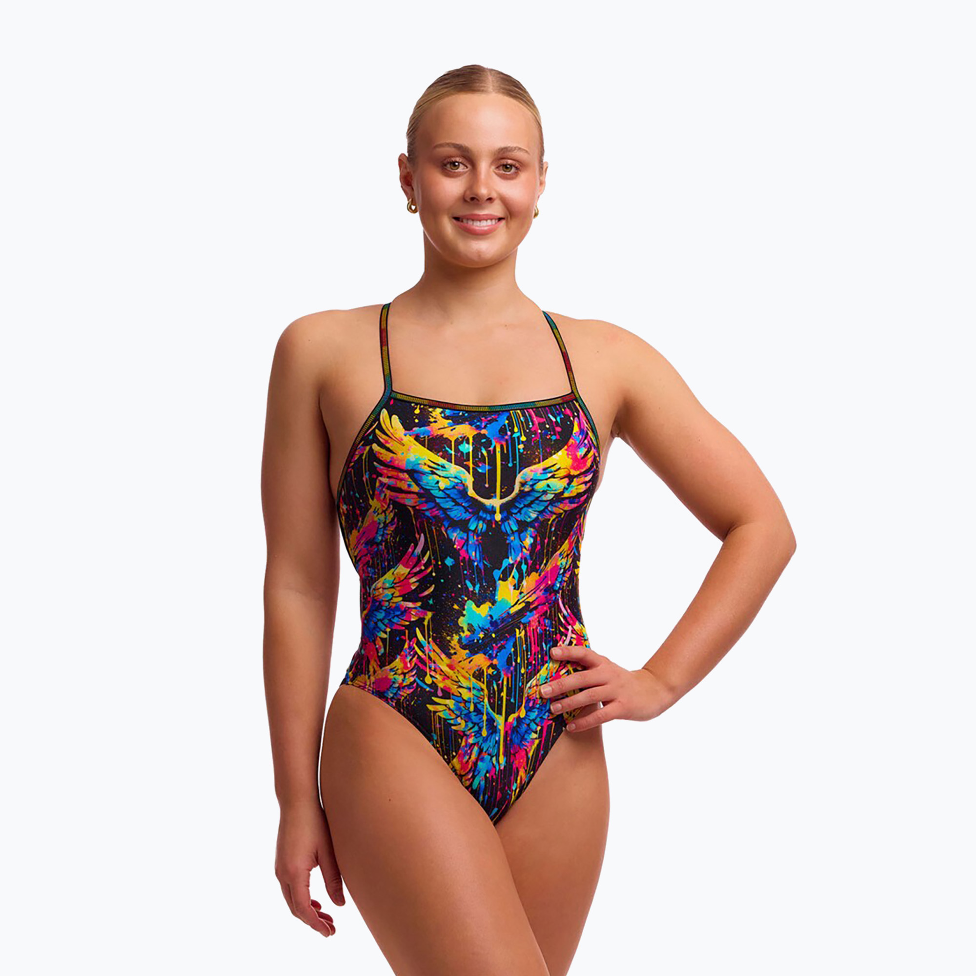 Costum de baie întreg pentru femei Funkita Strapped In One pieces killer cupid