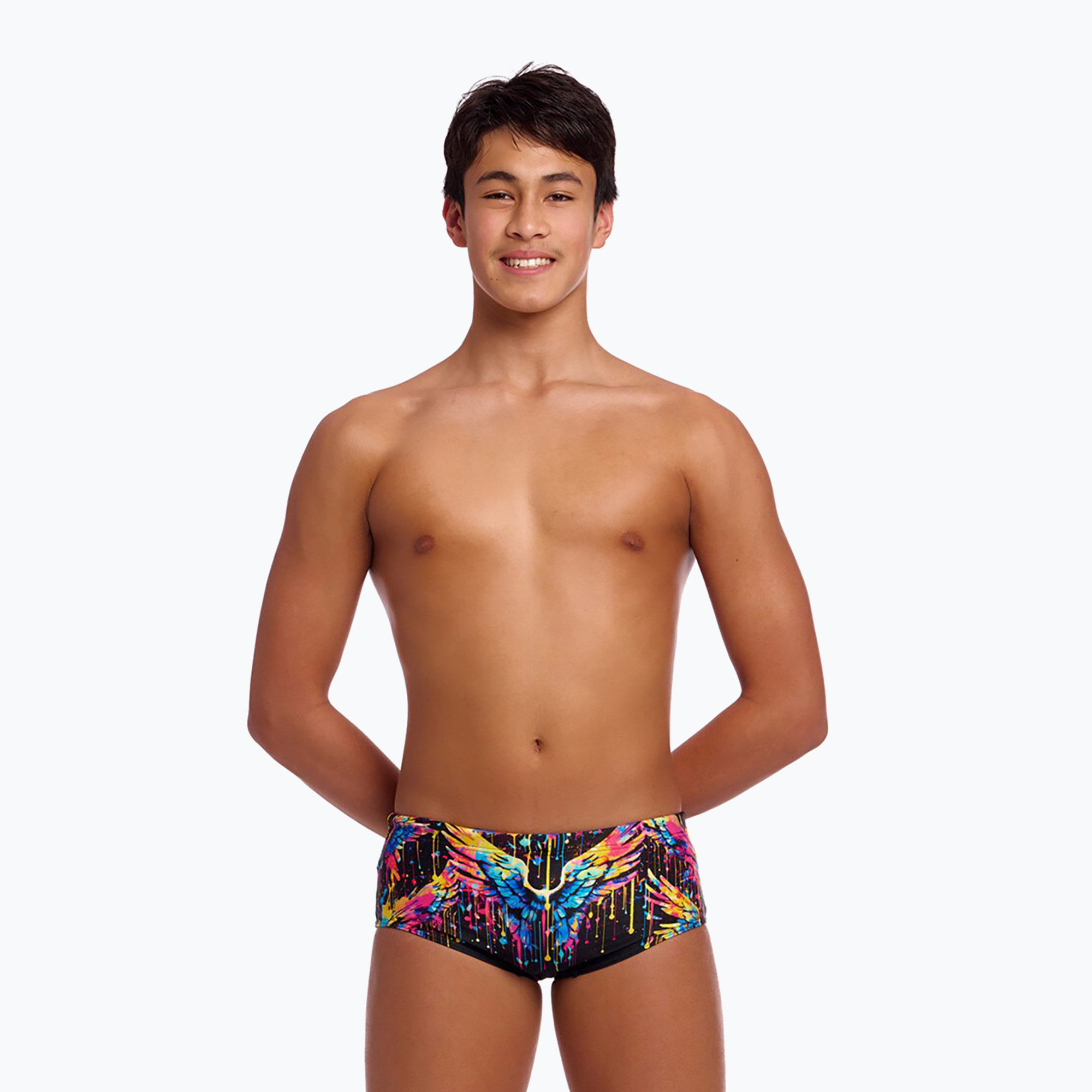 Boxeri de înot pentru copii Funky Trunks Sidewinder Trunks killer cupid