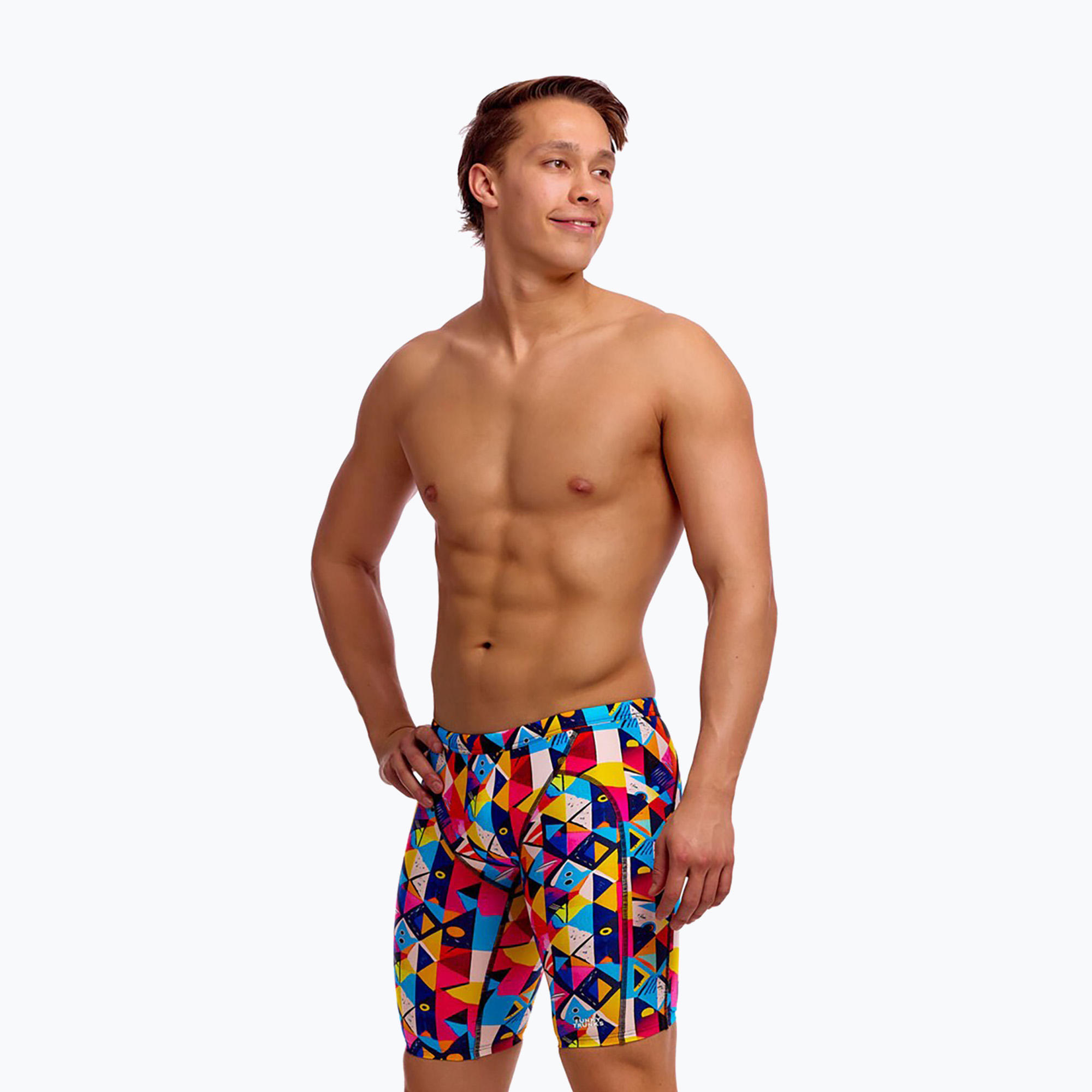 Jammer-uri de înot pentru bărbați Funky Trunks Training broken blox