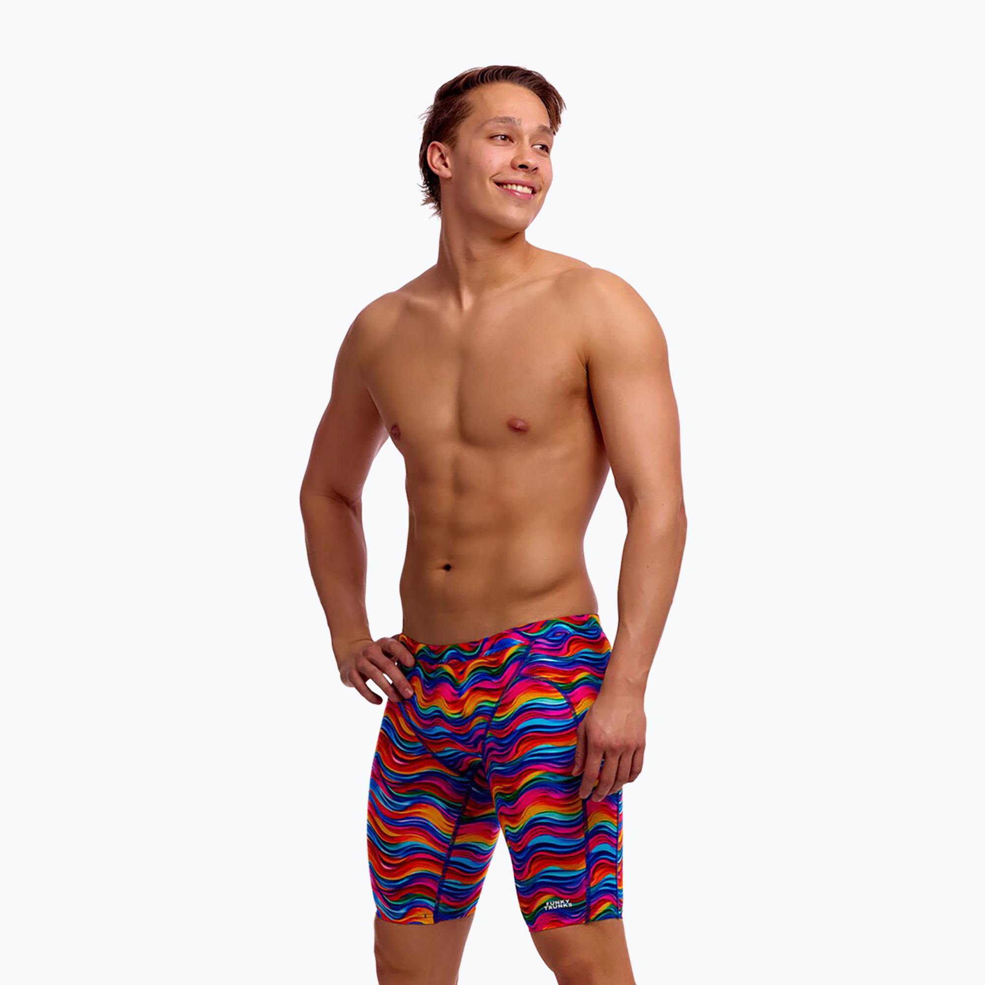 Jammer-uri de înot pentru bărbați Funky Trunks Training  plastic fantastic