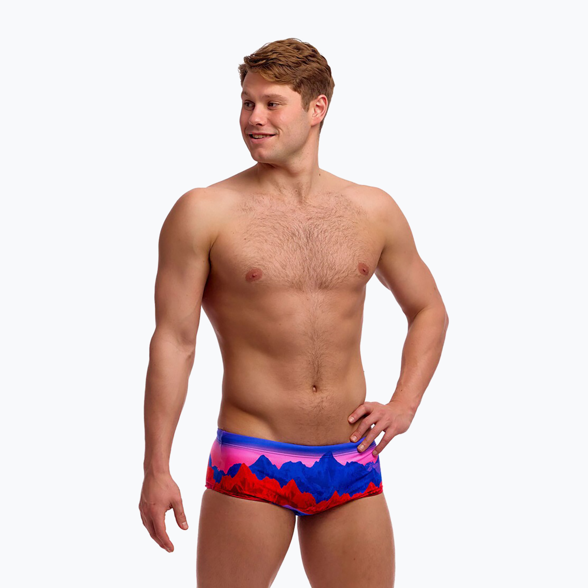 Мъжки плувни боксерки Funky Trunks Sidewinder Trunks high lights