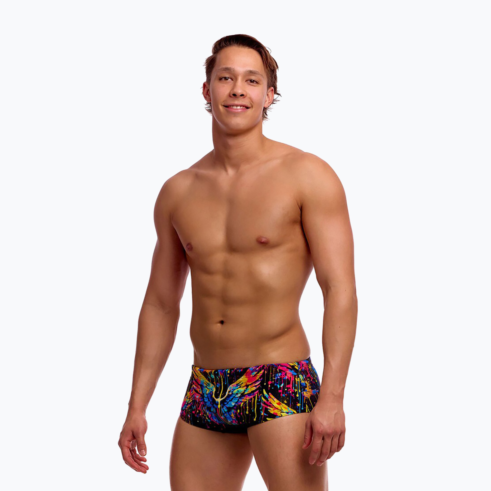 Boxeri de înot pentru bărbați Funky Trunks Sidewinder Trunks killer cupid