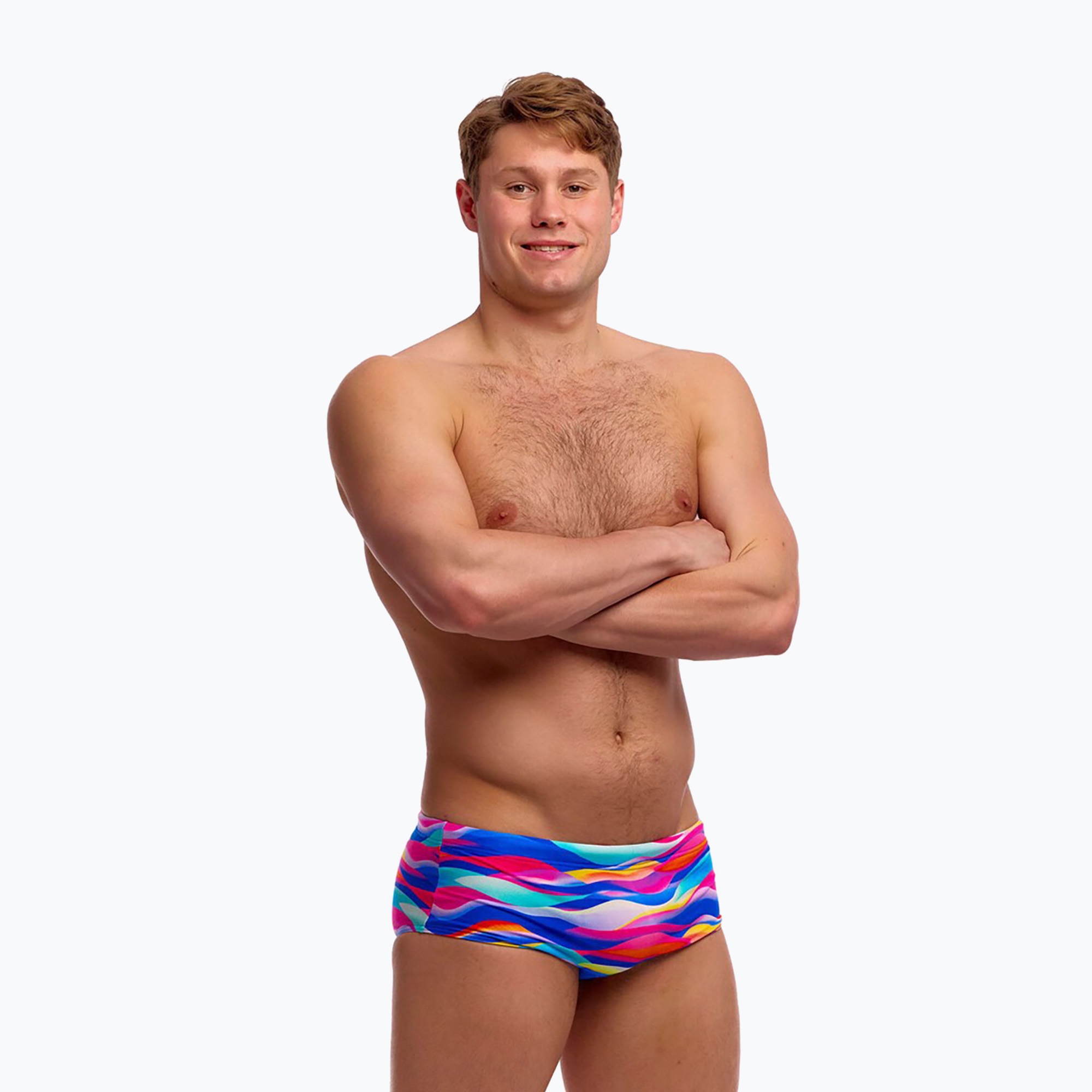 Boxeri de înot pentru bărbați Funky Trunks Sidewinder Trunks royal wave