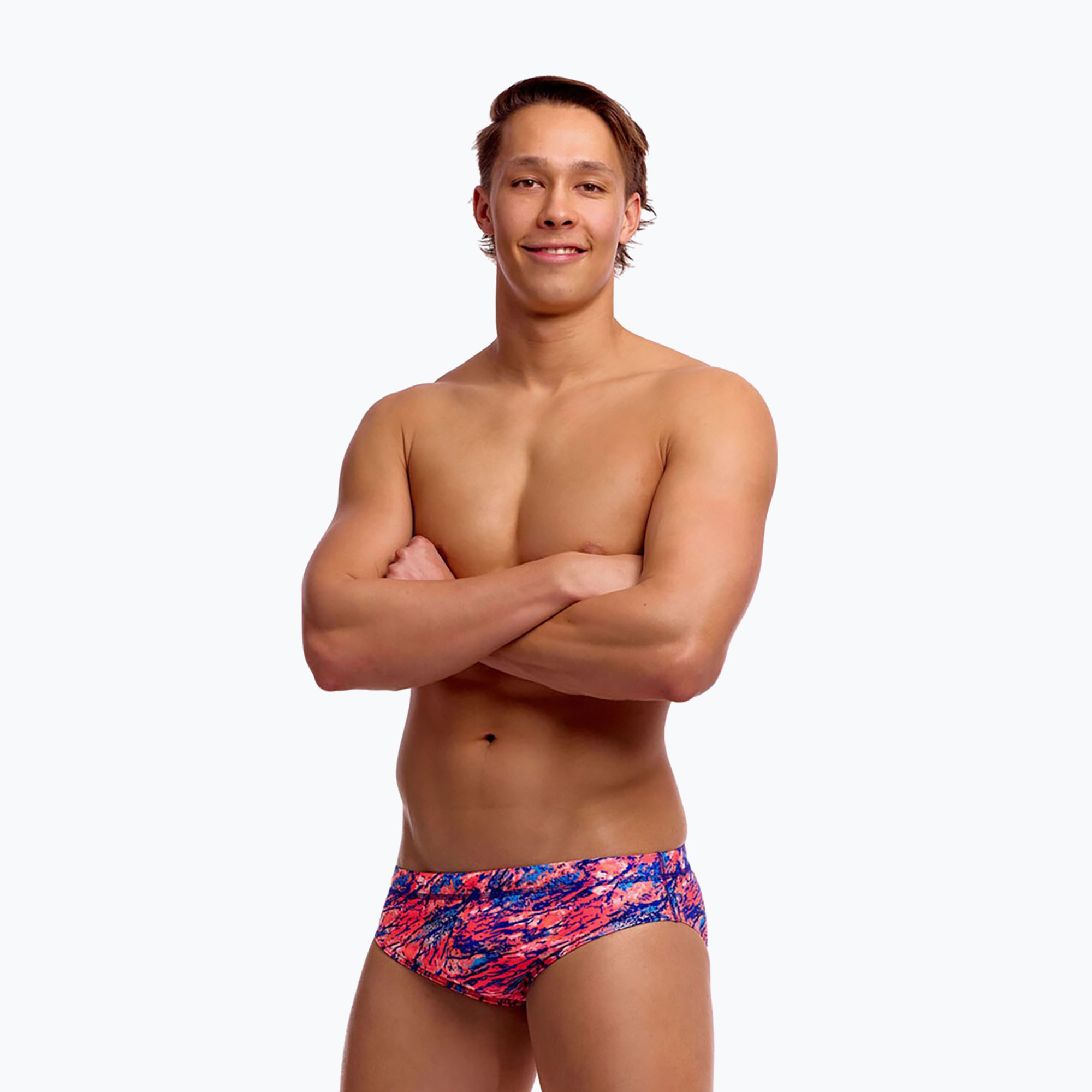 Мъжки слипове за плуване Funky Trunks Classic Brief ruff stuff