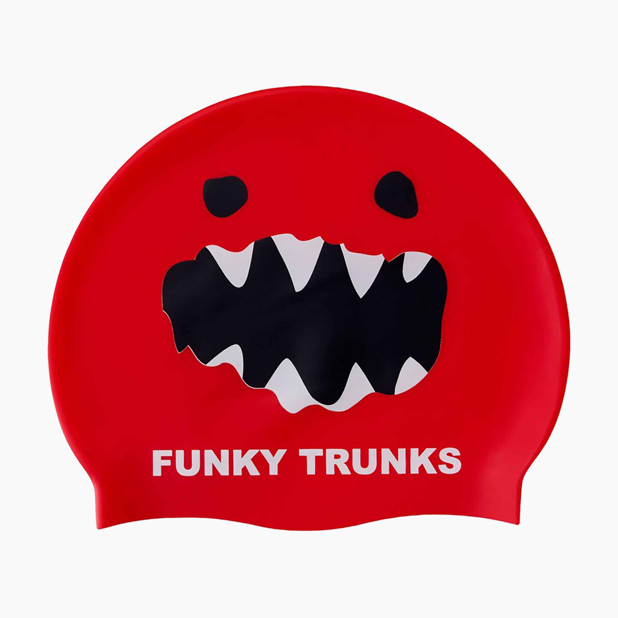 Плувна шапка Funky Trunks Silicone red monster