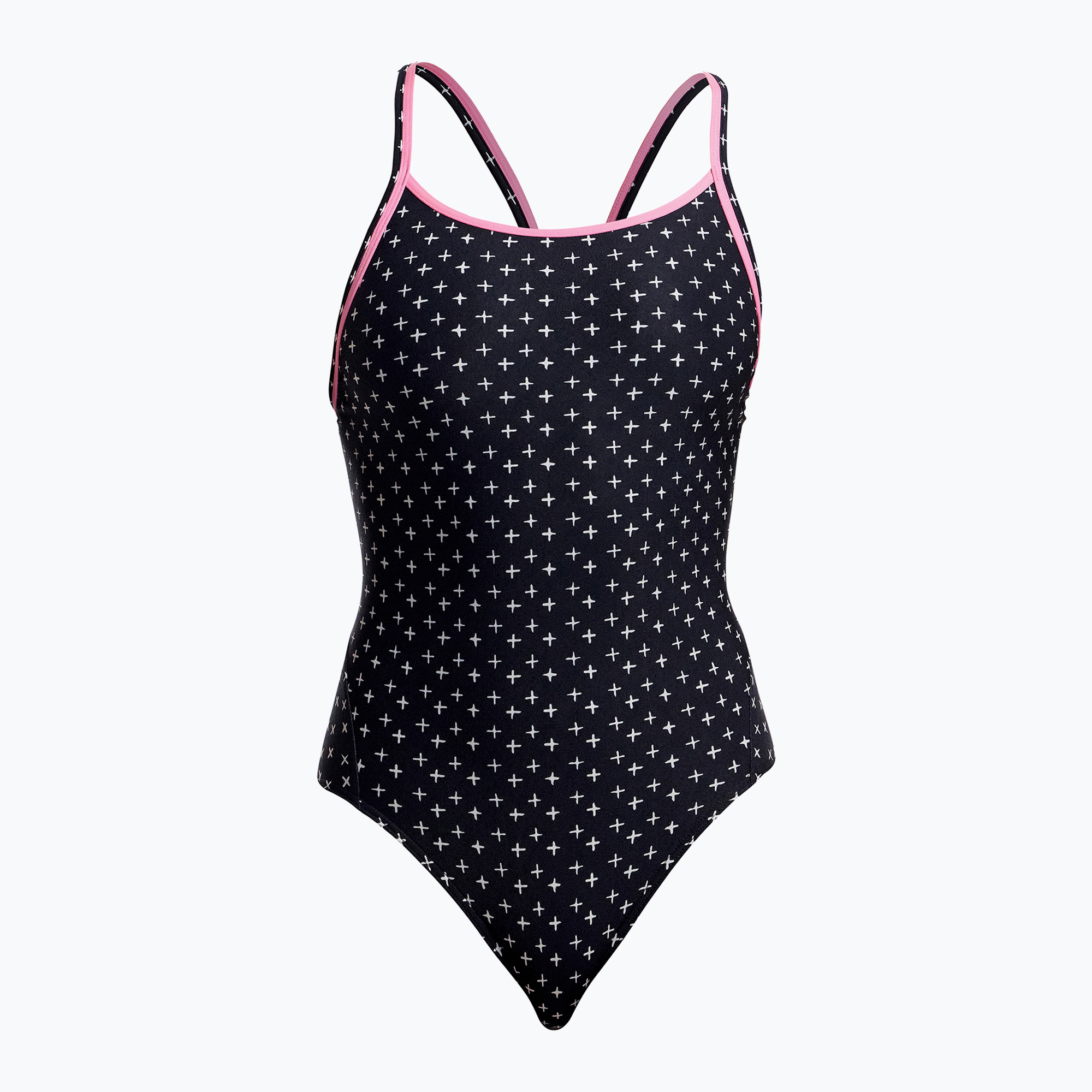 Дамски цял костюм за плуване Funkita Diamond Back One Piece be positive