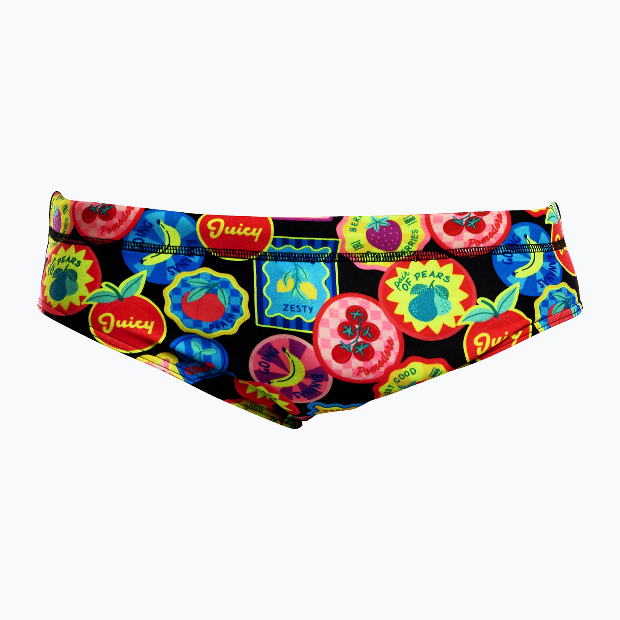 Мъжки слипове за плуване Funky Trunks Classic Brief berry good