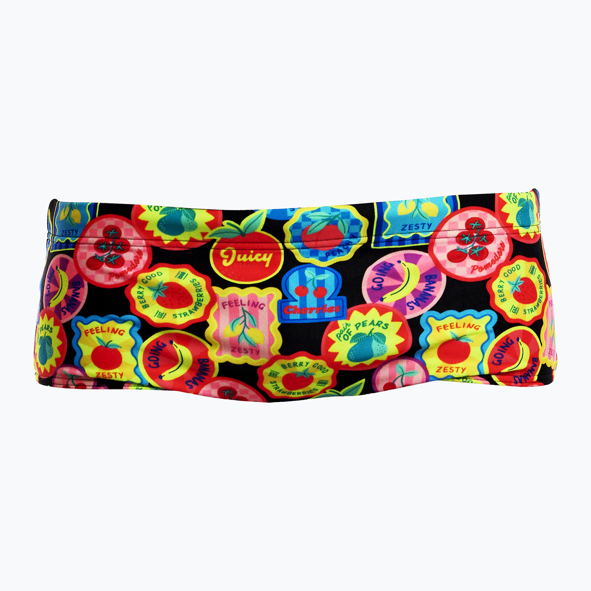 Момчешки бански боксерки Funky Trunks Sidewinder Trunks berry good