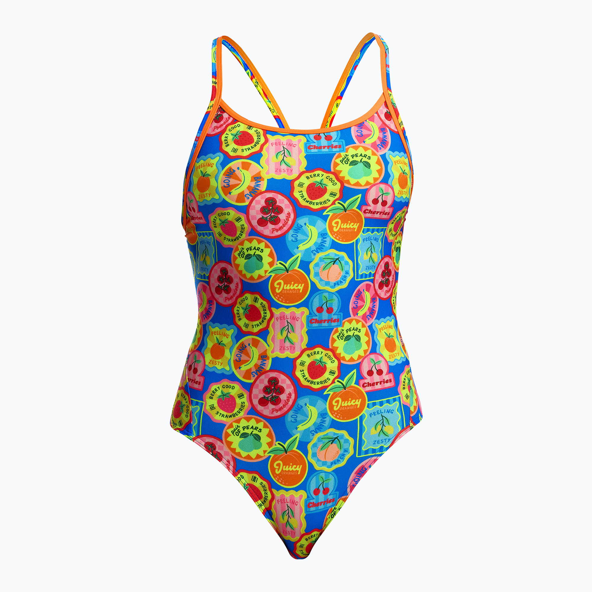Дамски цял костюм за плуване Funkita Diamond Back One Piece five serves