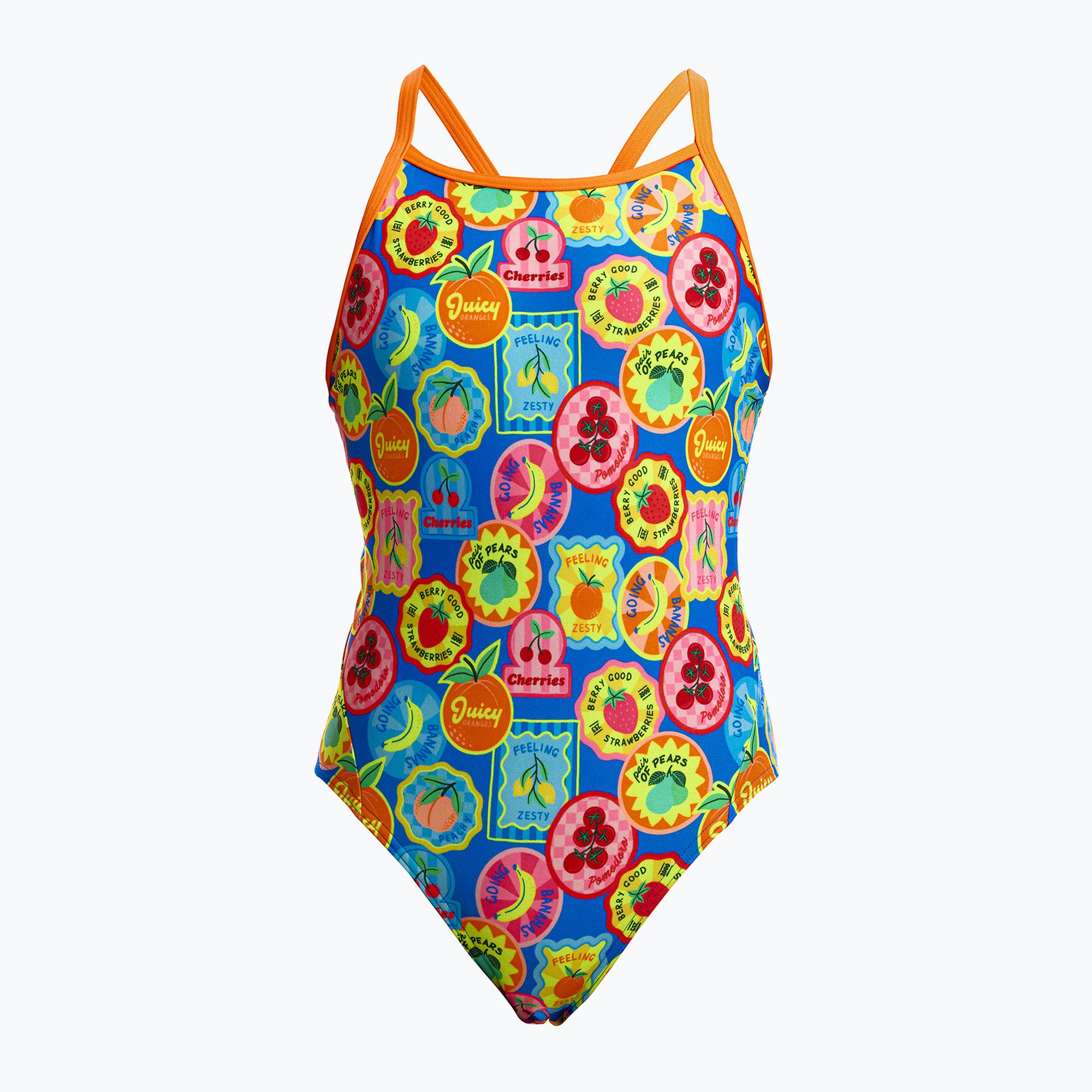 Детски цял бански костюм Funkita Diamond Back One Piece five serves