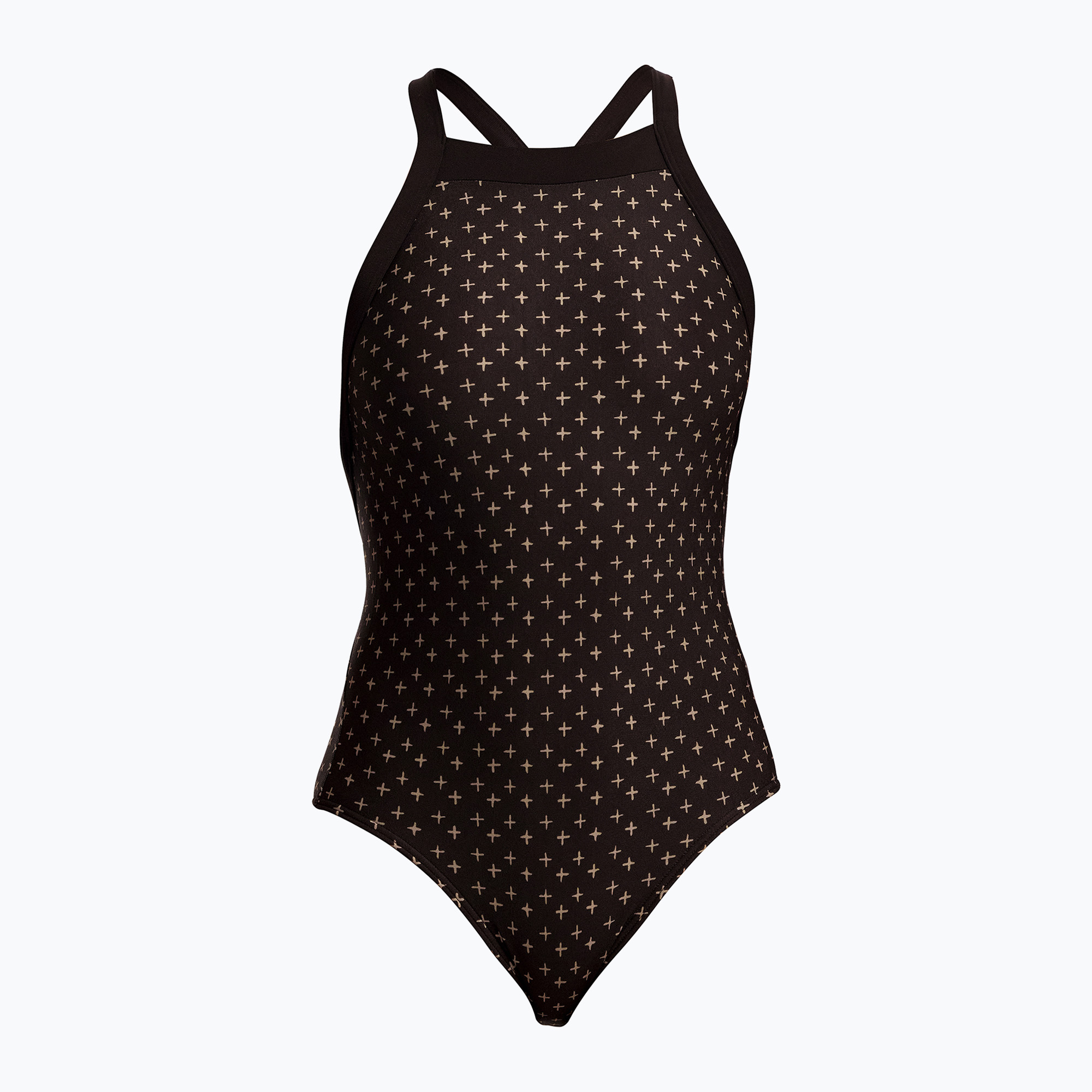 Дамски цял костюм за плуване Funkita Sky Hi One Piece hot cross