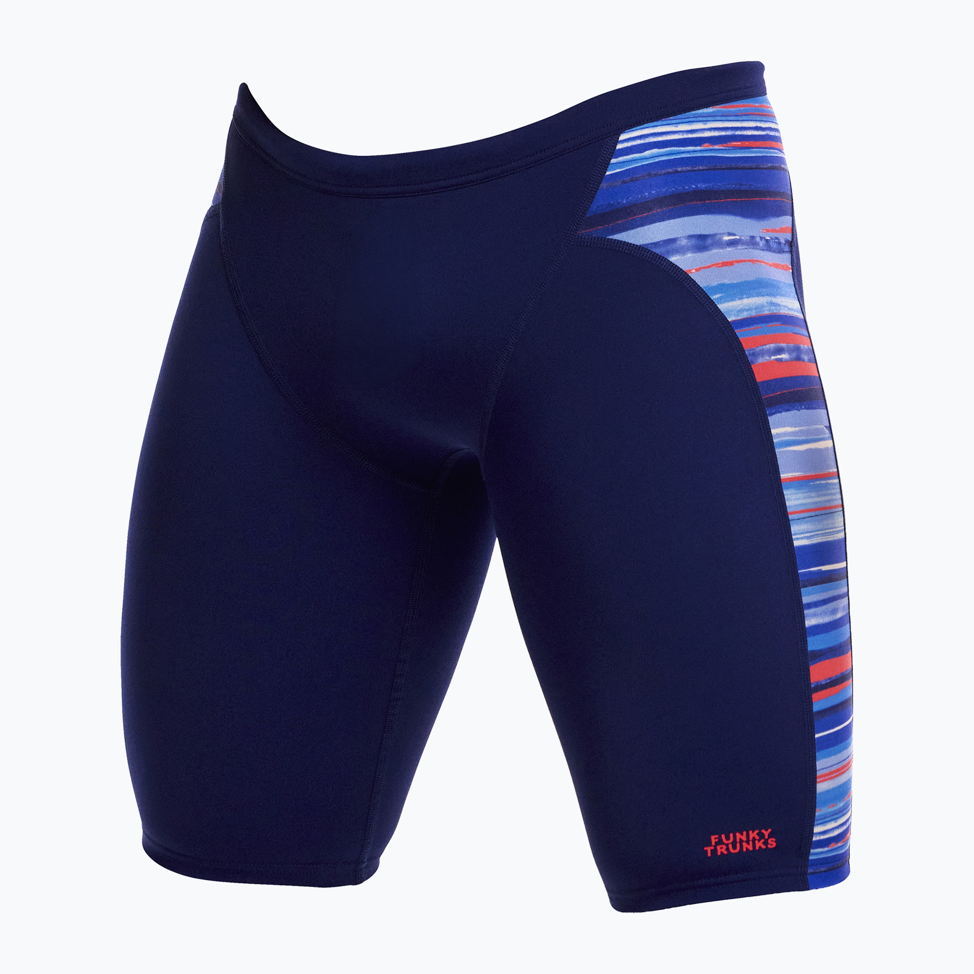 Мъжки шорти за плуване тип клин Funky Trunks Training Jammers lost lines