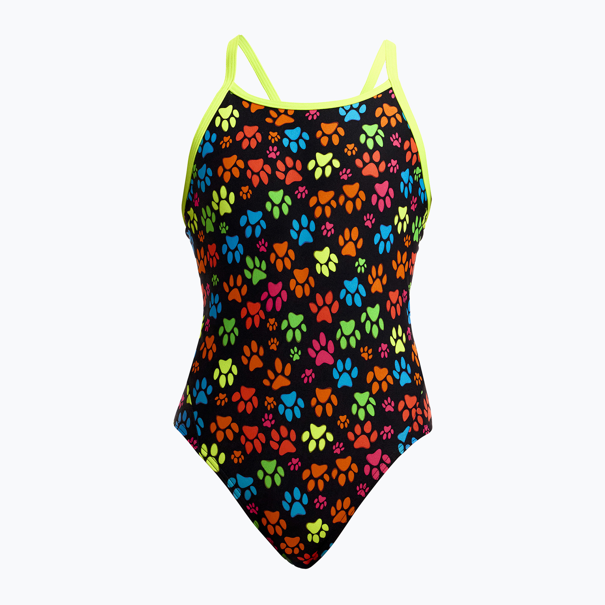 Детски цял бански костюм Funkita Diamond Back One Piece pawsome