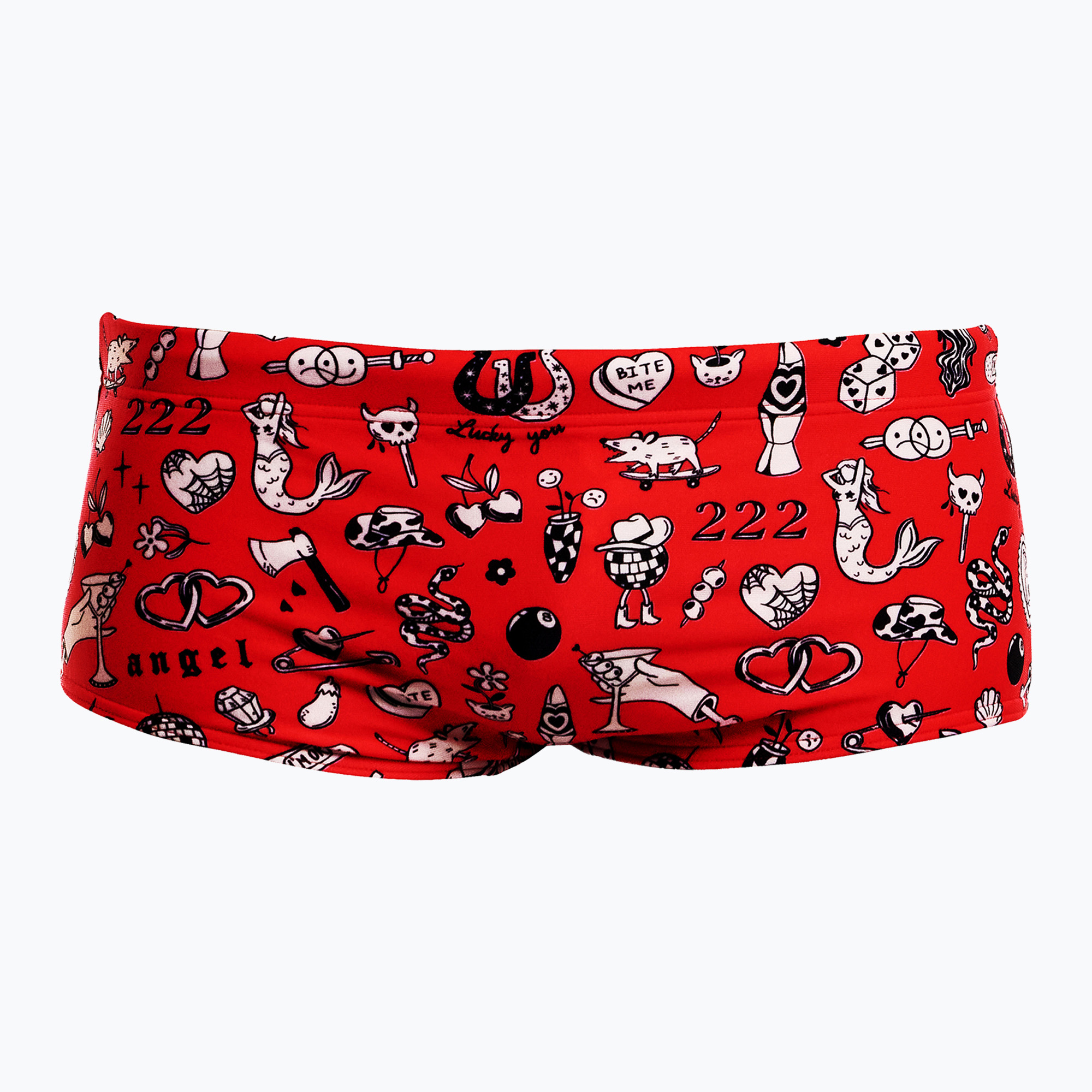 Мъжки боксерки за плуване Funky Trunks Sidewinder Trunks scribbles