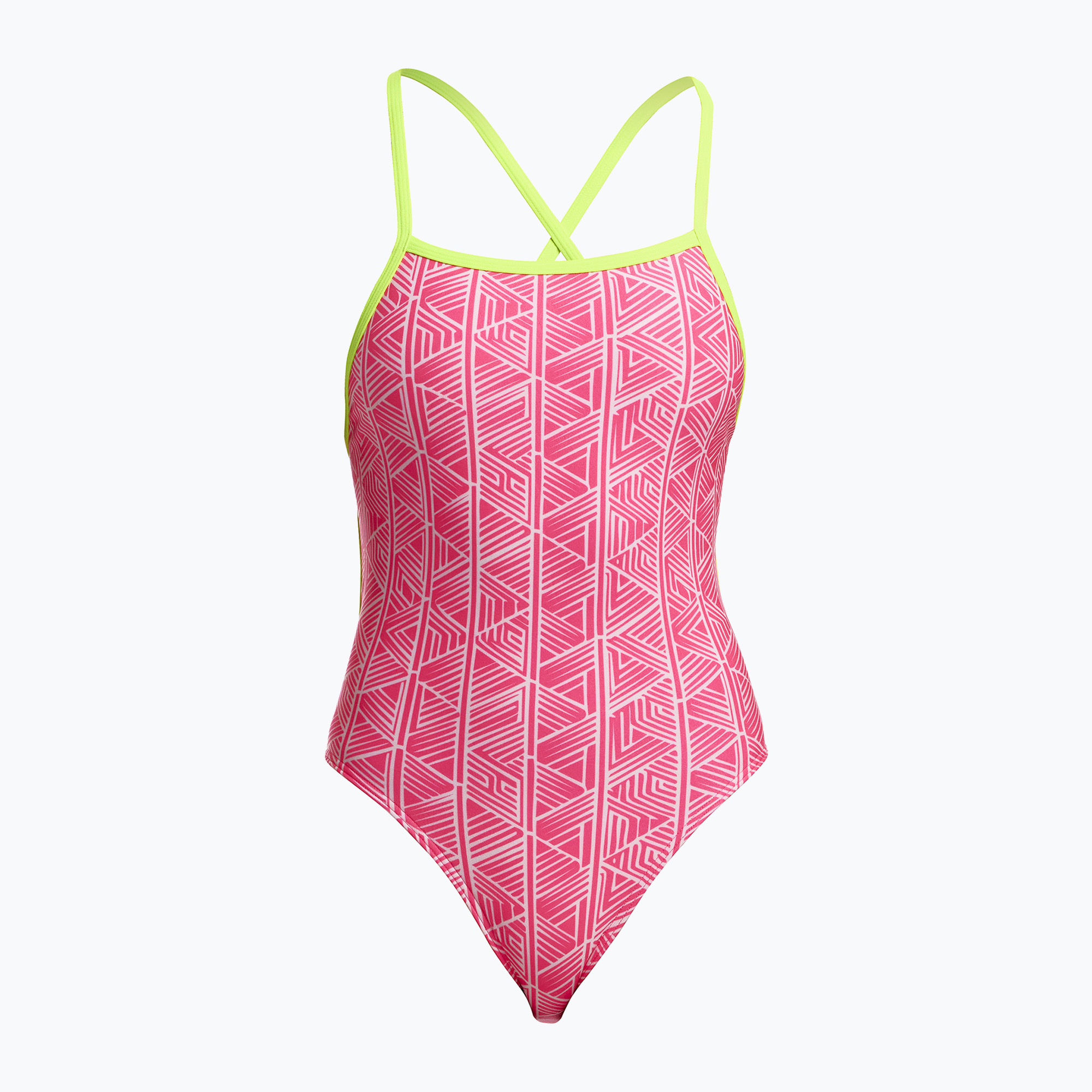 Дамски цял костюм за плуване Funkita Tie Me Tight One Piece sweet stack