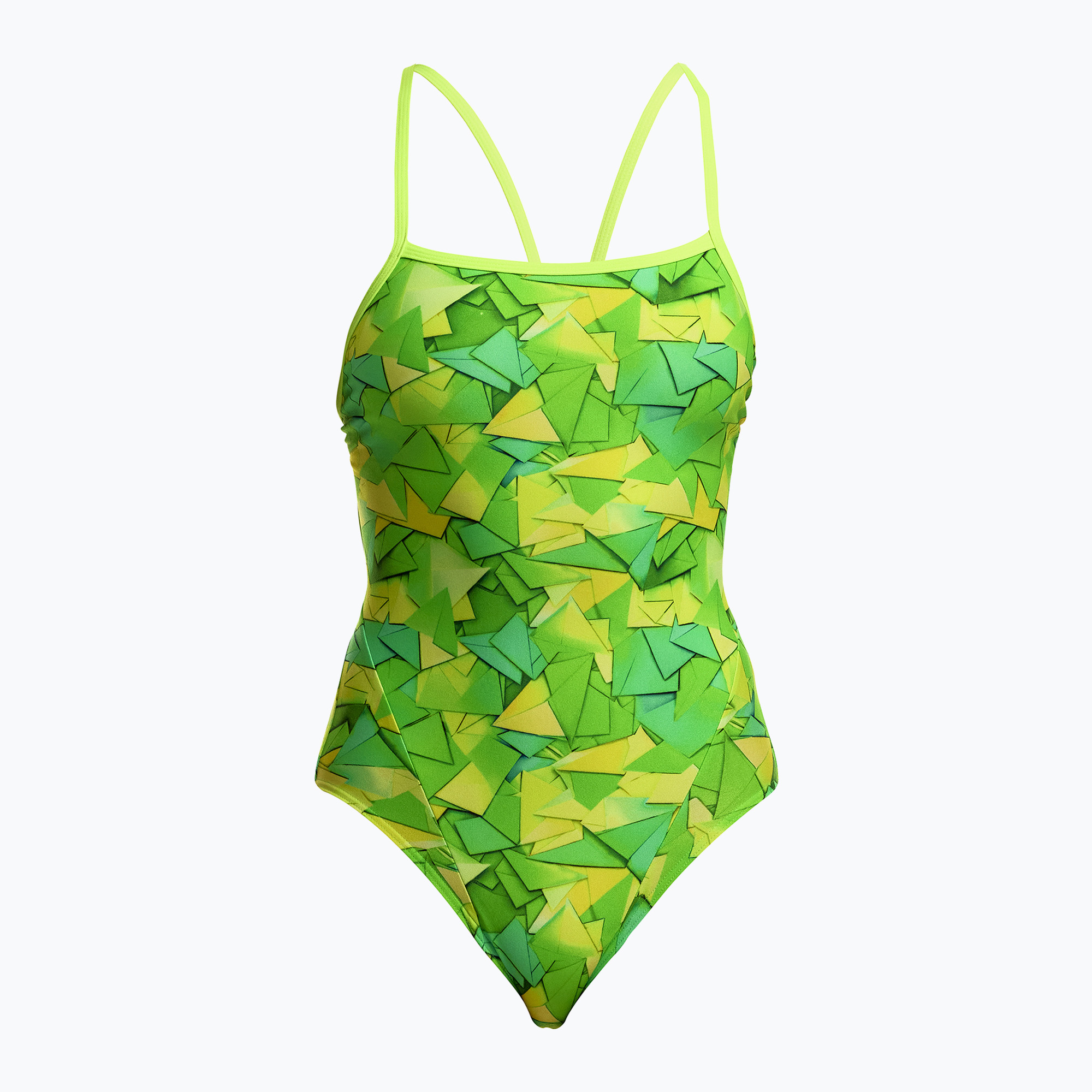 Дамски цял костюм за плуване Funkita Single Strap One Piece try tonic