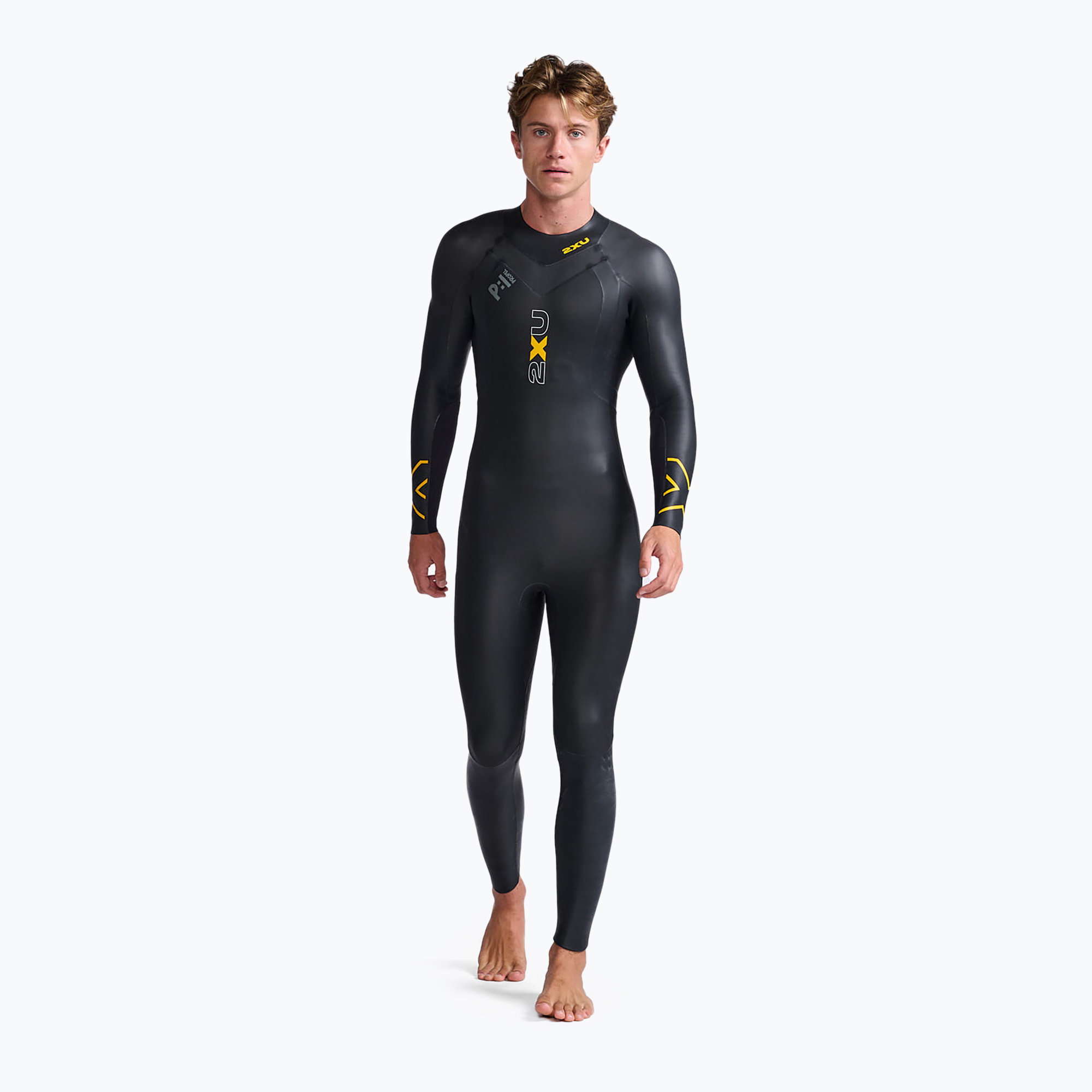 Pianka triathlonowa męska 2XU Propel:1 5 mm black/ambition 