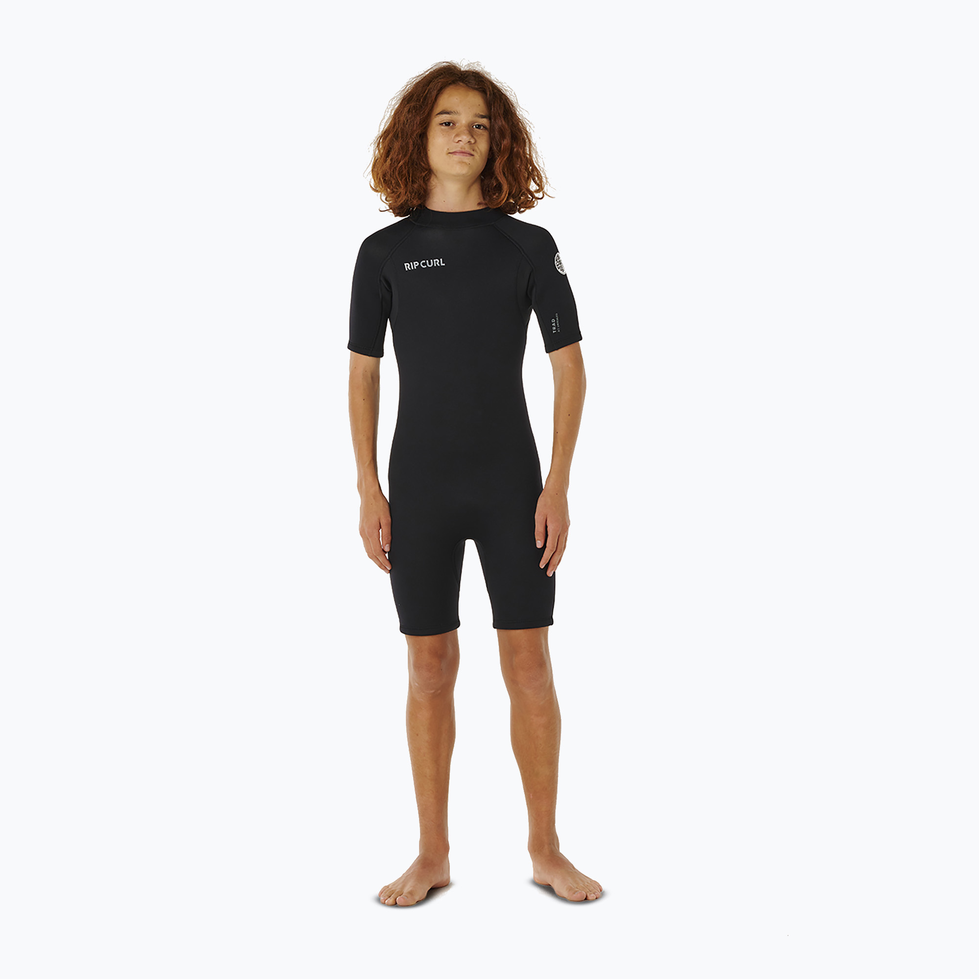 Pianka do pływania dziecięca Rip Curl Trad 2/2mm Back Zip Springsuit black