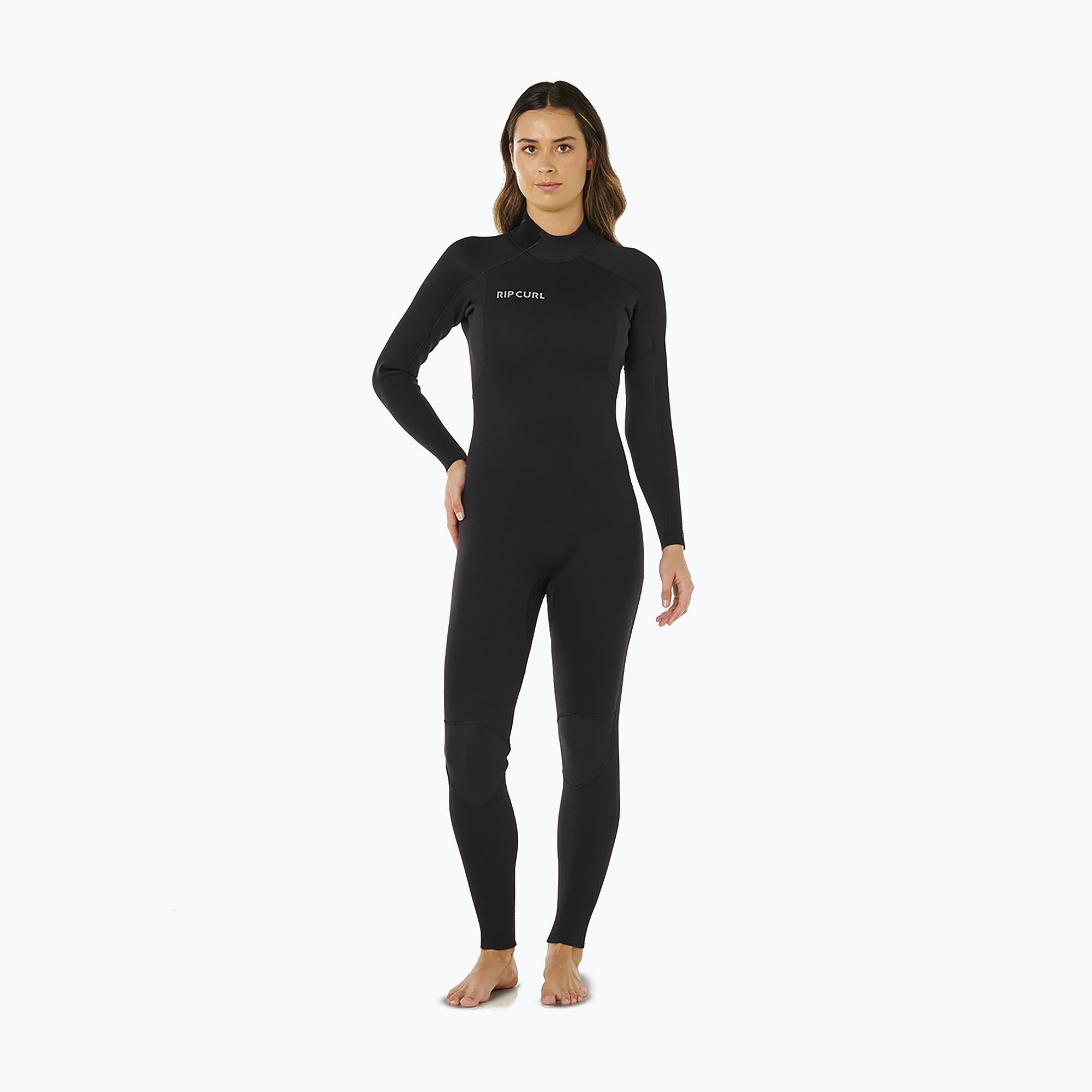 Pianka do pływania damska Rip Curl Trad 3/2 mm Back Zip black 