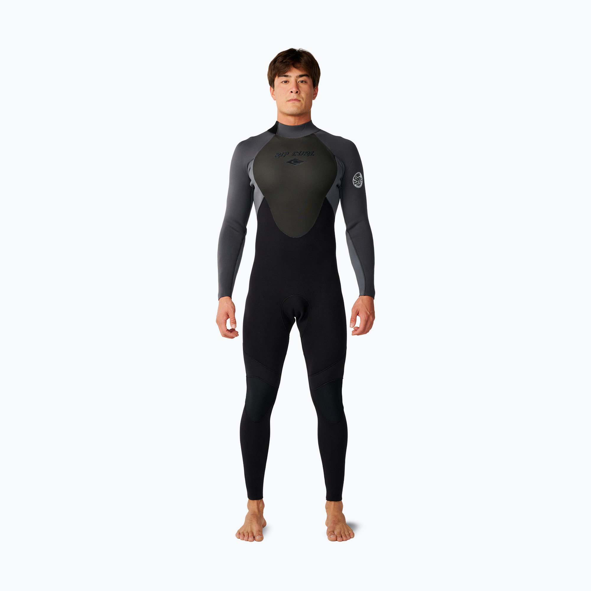 Мъжки неопреннов костюм за плуване Rip Curl Omega Bz 3/2 mm grey