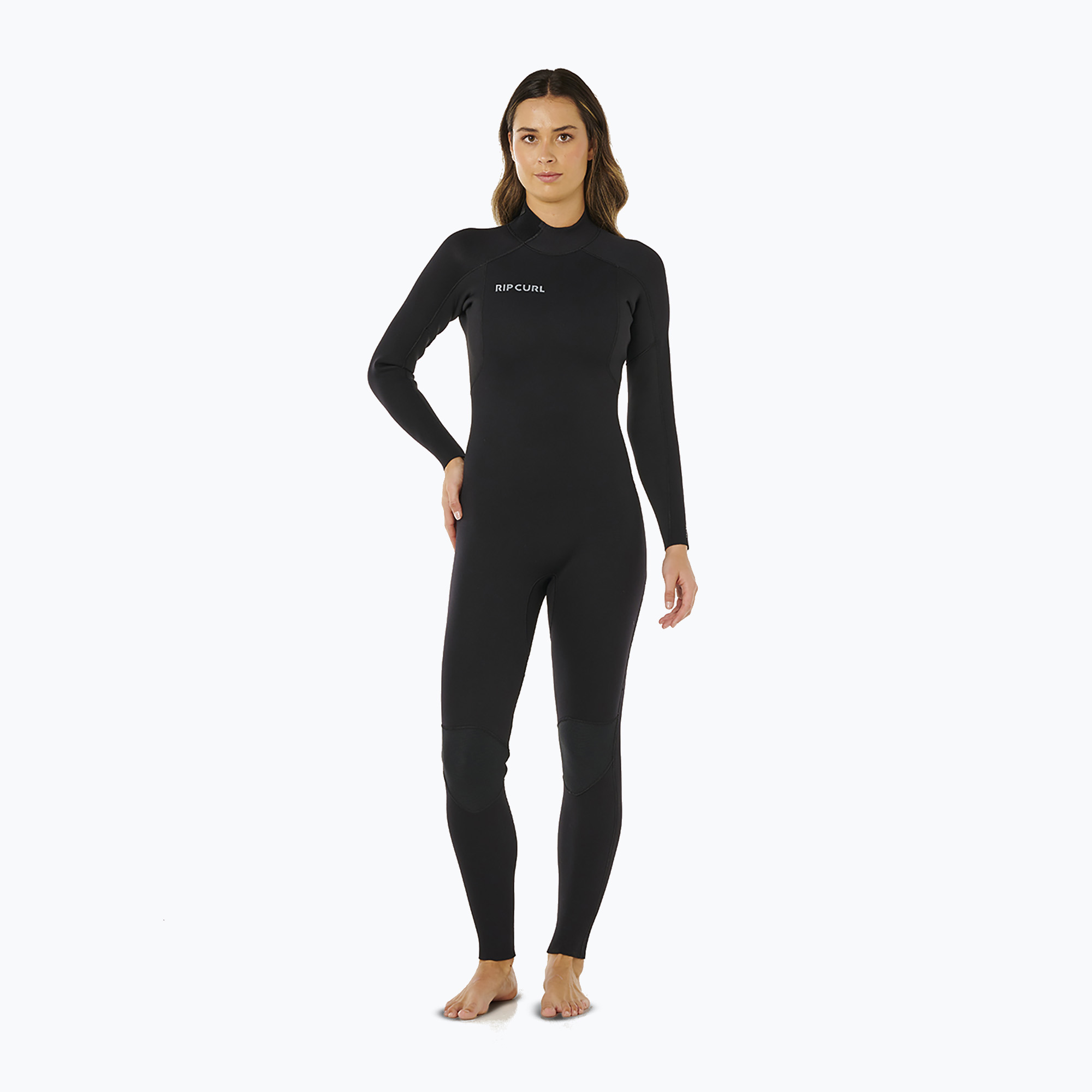 Pianka do pływania damska Rip Curl Trad 4/3 mm Back Zip black 