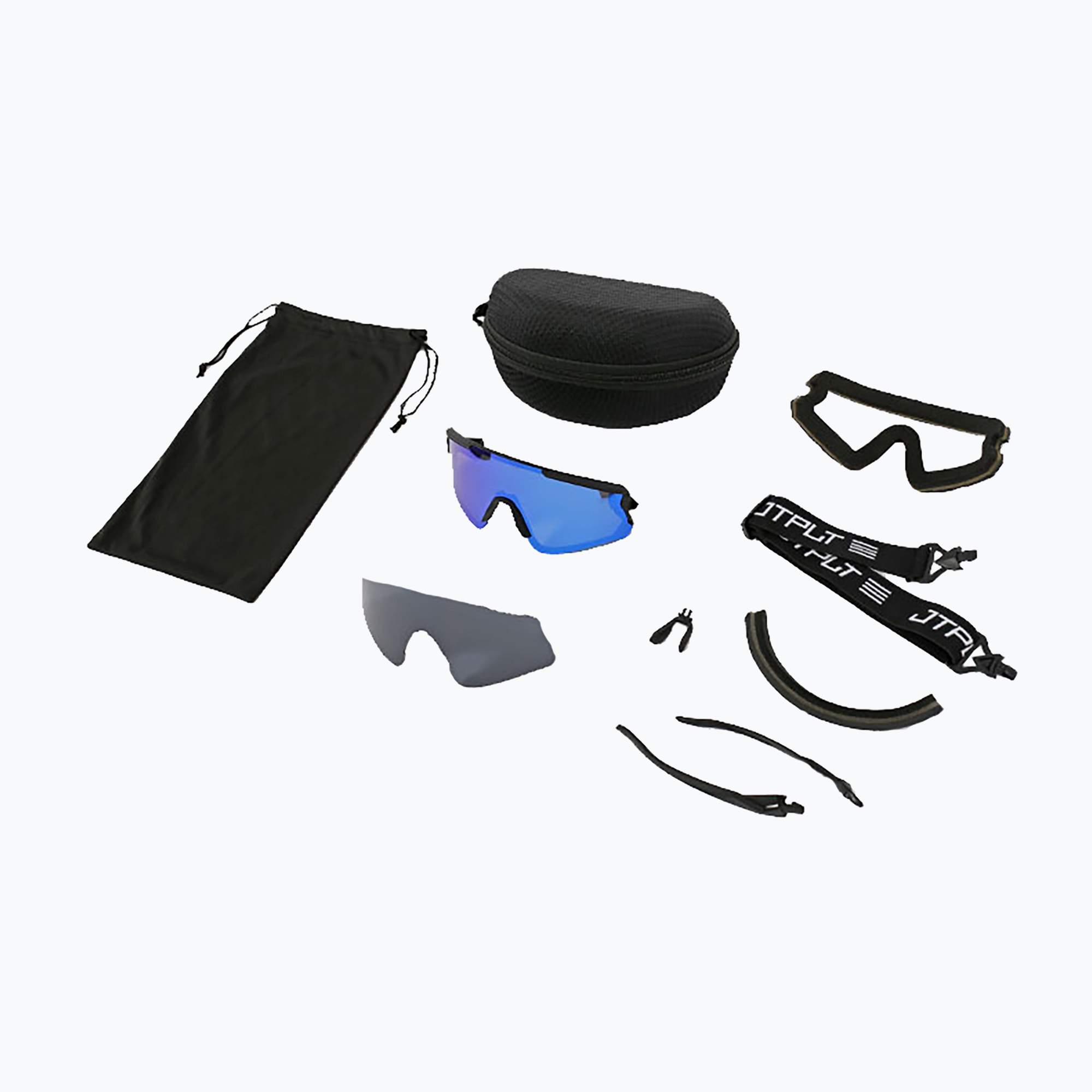 Zestaw Jetpilot Shield Sunnie/Google Kit smoke/blue mirror 