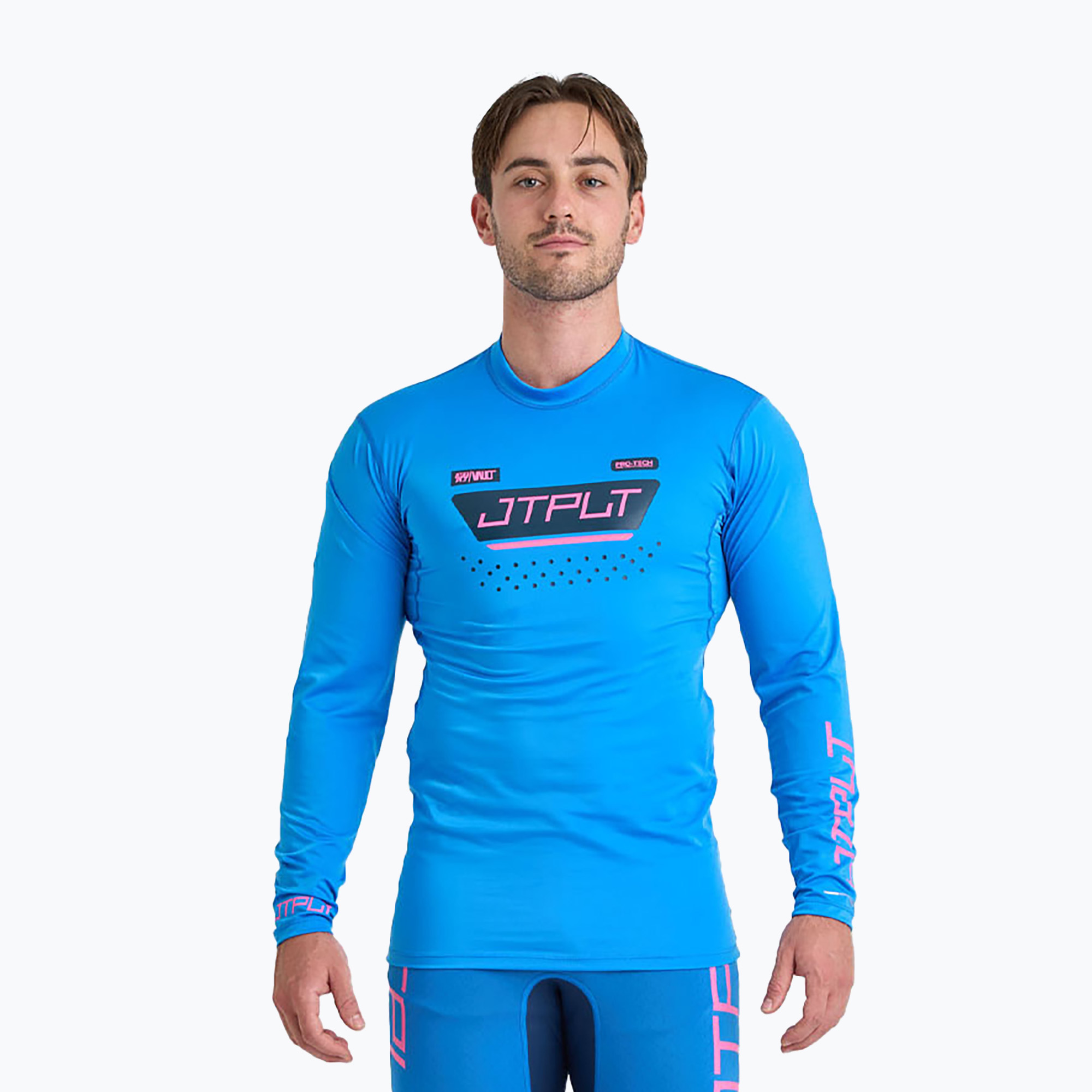 Longsleeve do pływania męski Jetpilot Vault Rashie blue 