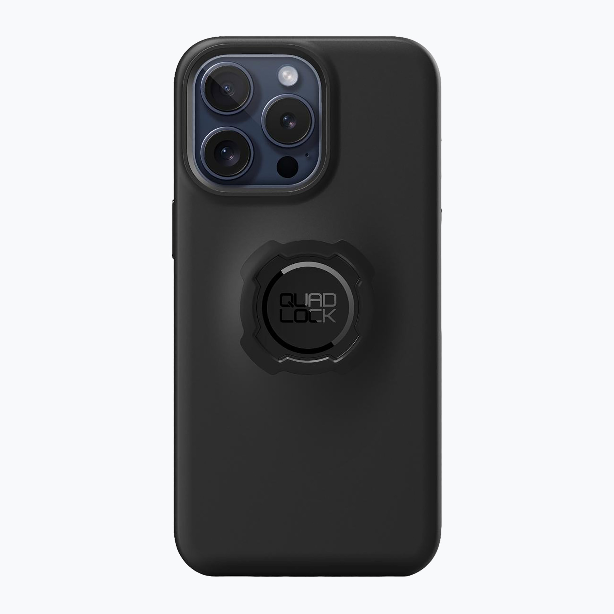 Quad Lock Оригинален калъф за телефон iPhone 15 Pro Max черен