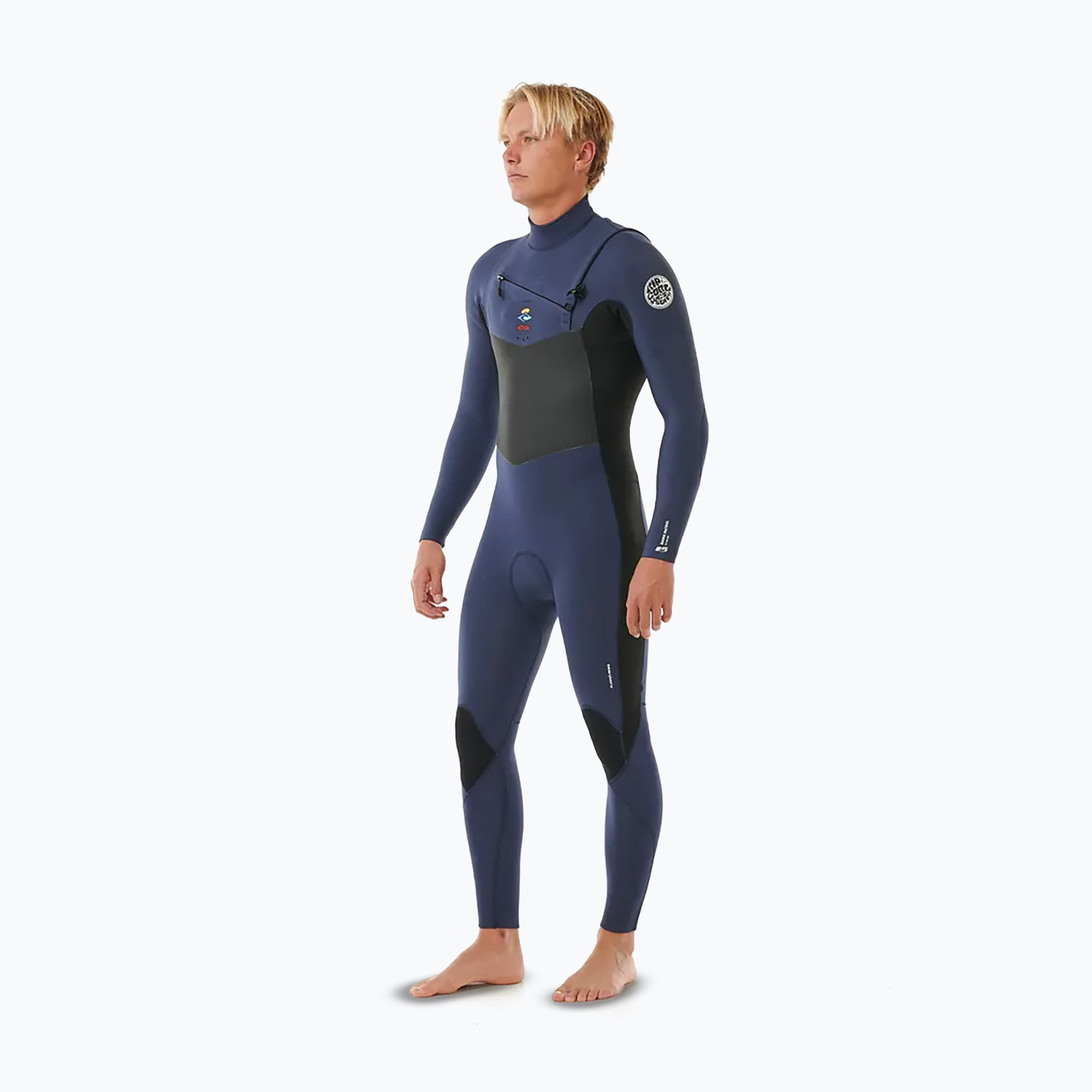 Pianka do pływania męska Rip Curl Dawn Patrol 5/3 mm Chest Zip dark navy 