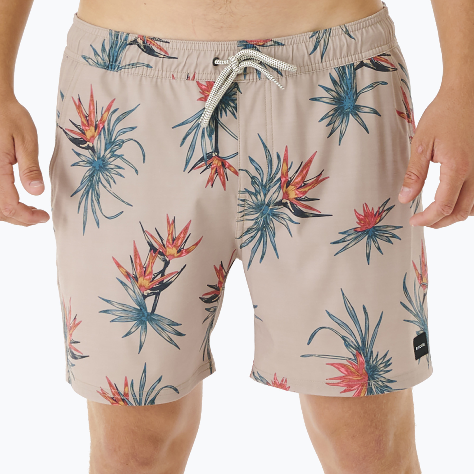 Szorty kąpielowe męskie Rip Curl Paradiso Volley taupe 