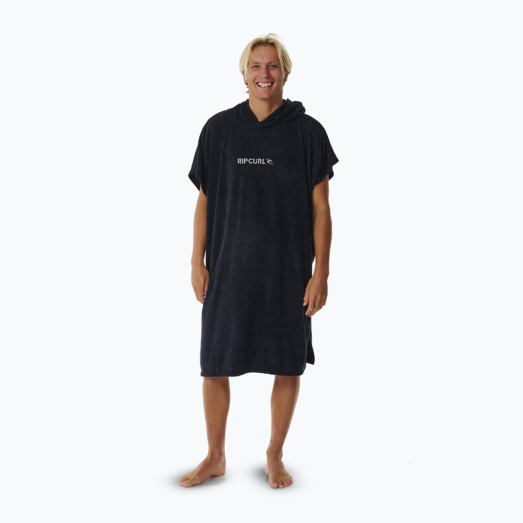 Ponczo męskie Rip Curl Brand Hooded black/grey 