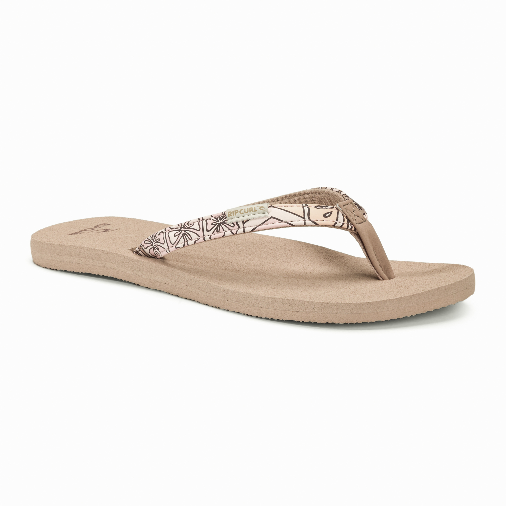 Women's Rip Curl Freedom Bloom Open Toe flip flops bright peach (36 EU)